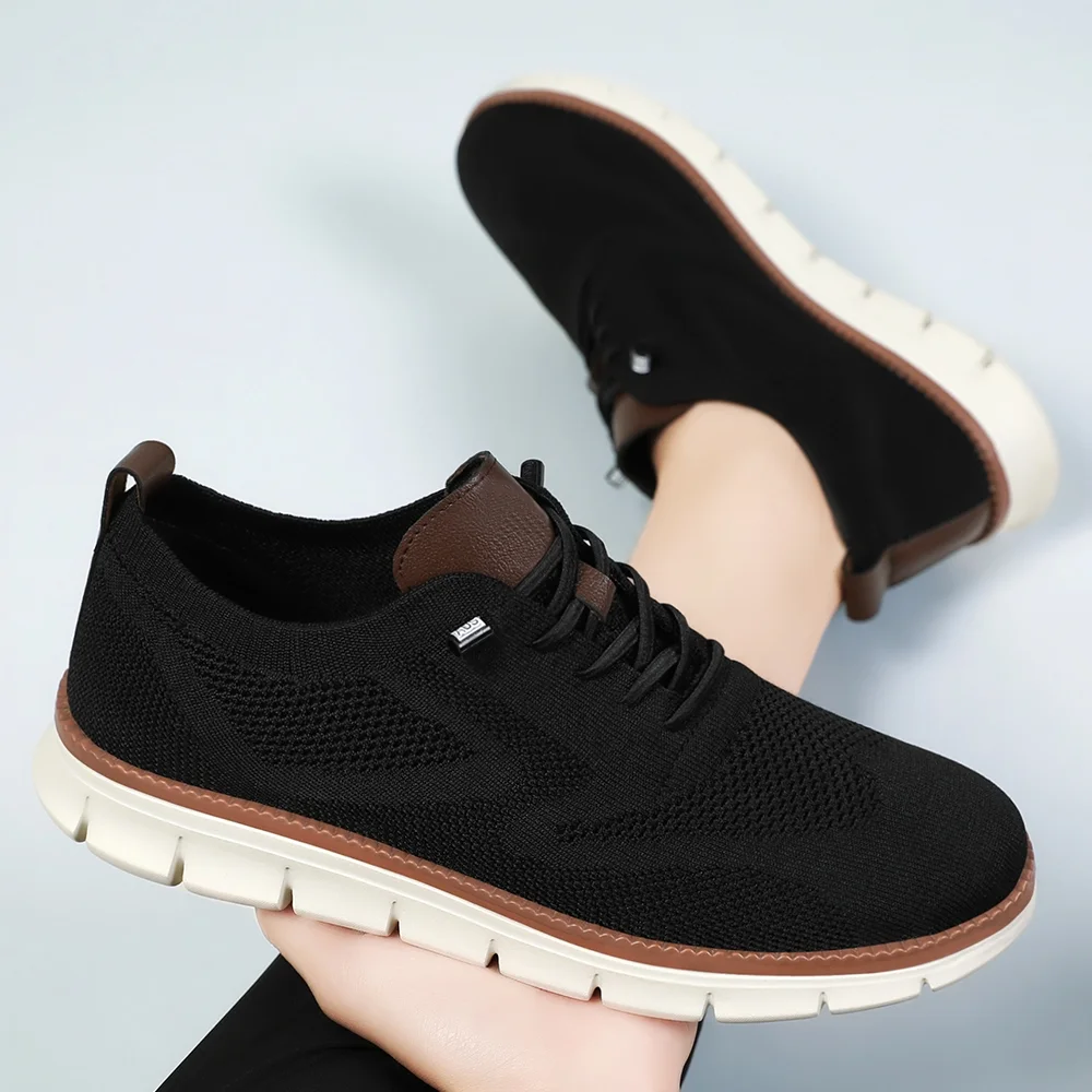  Men's Lightweight Breathable Slip-On Loafers 