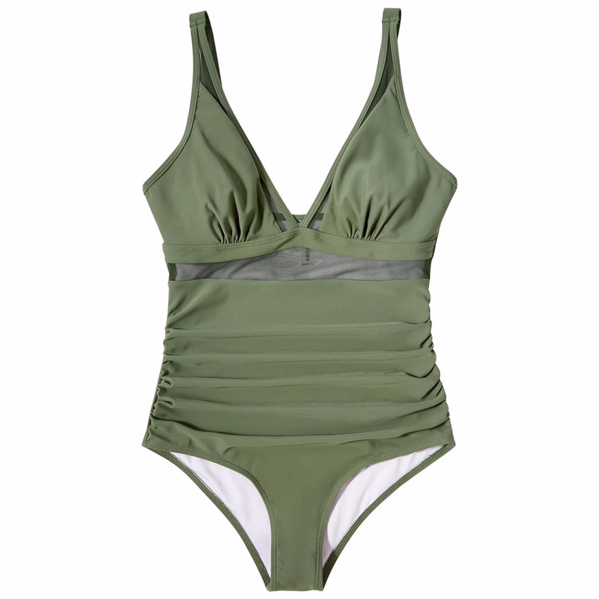 Sexy Mesh Tummy Control One-Pieces Swimwear for Women