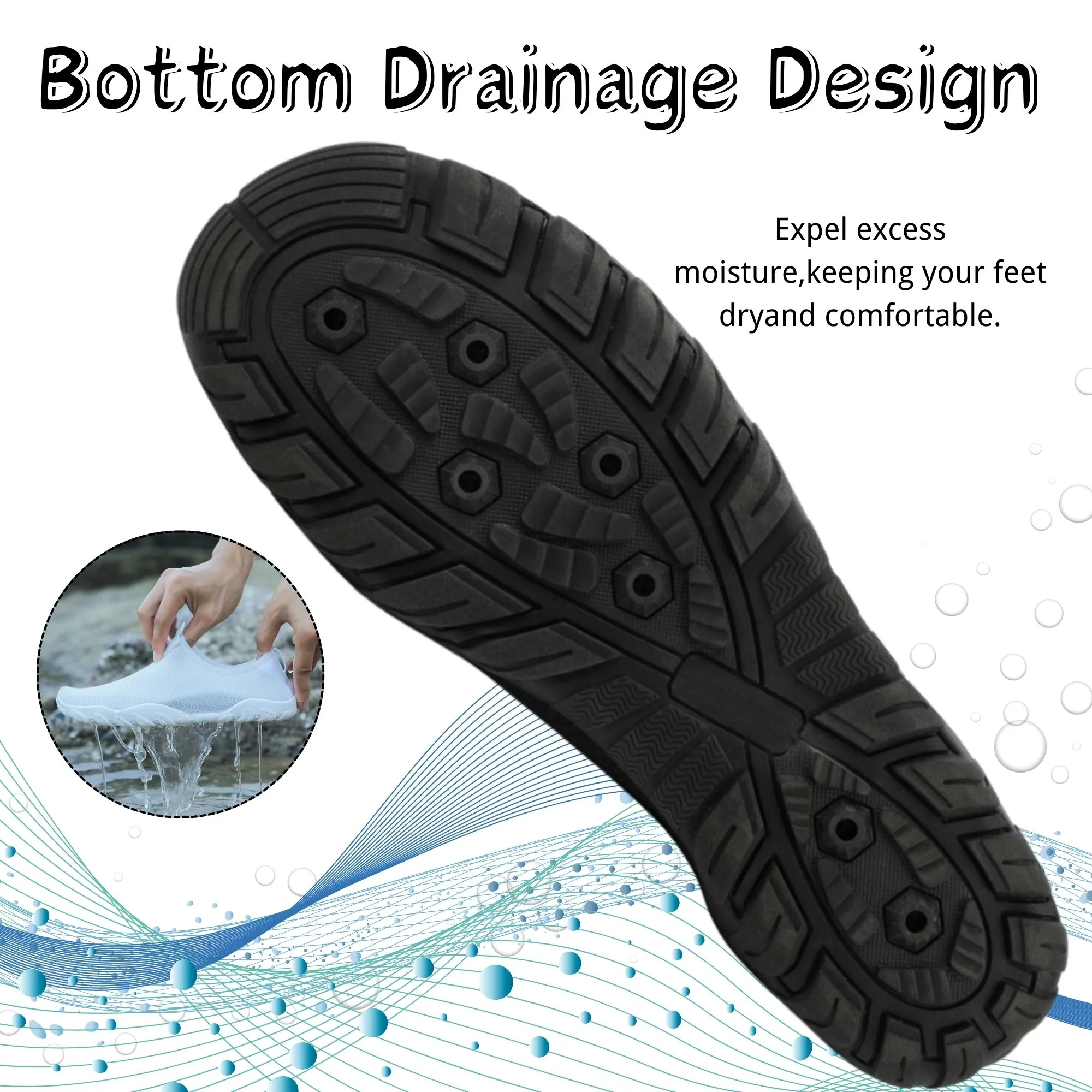 BERANMEY Casual Quick-Dry Water Shoes for Women & Men