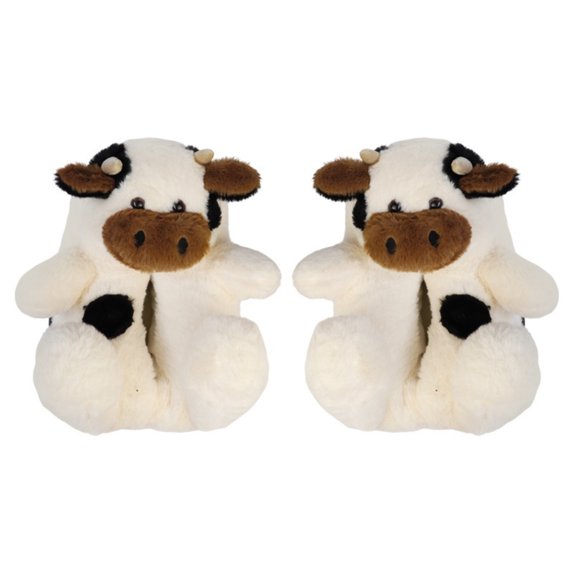 Cute Cow Slippers for Women Men Cartoon Animal House Slippers