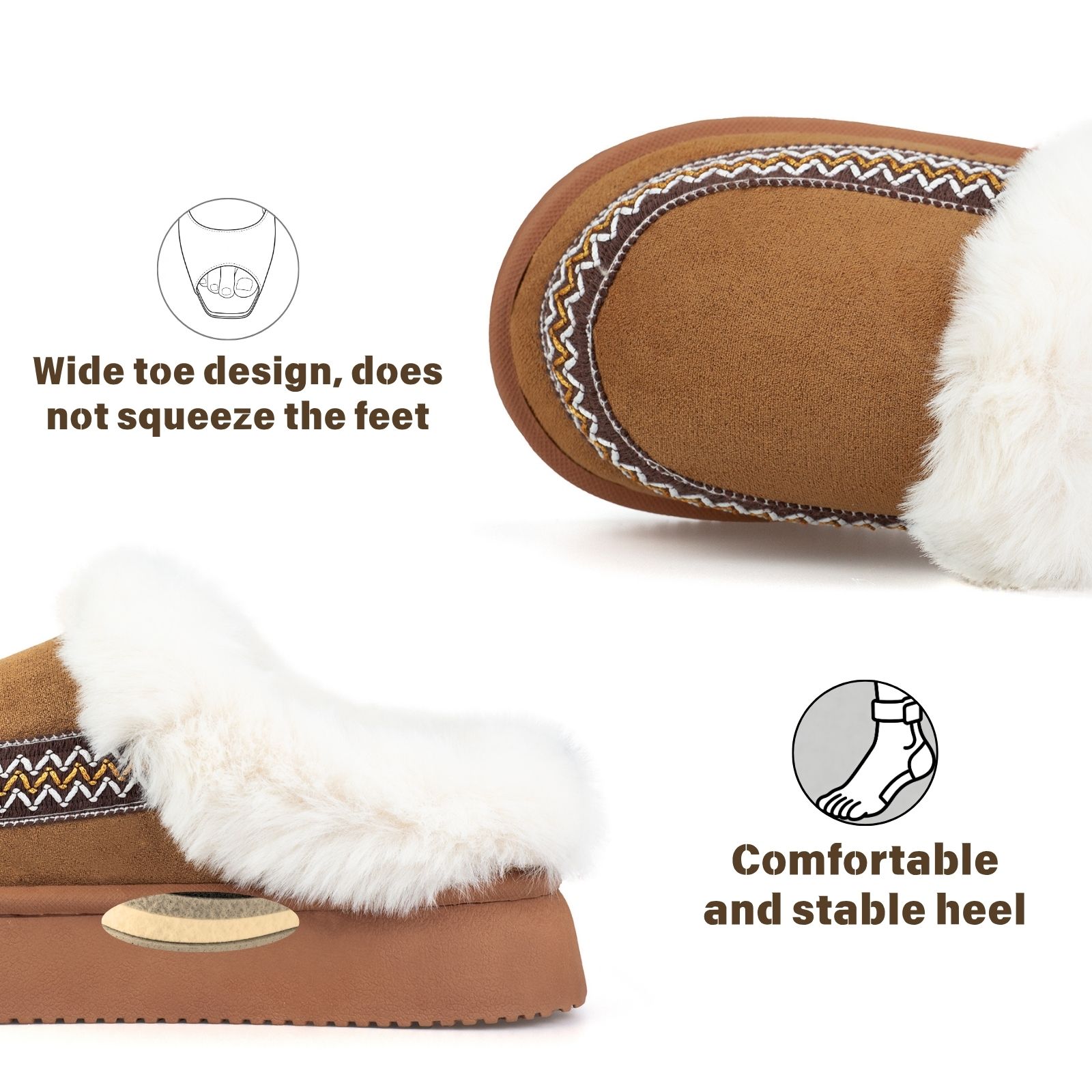  Women's House Slippers with Hard Sole & Memory Foam Unisex