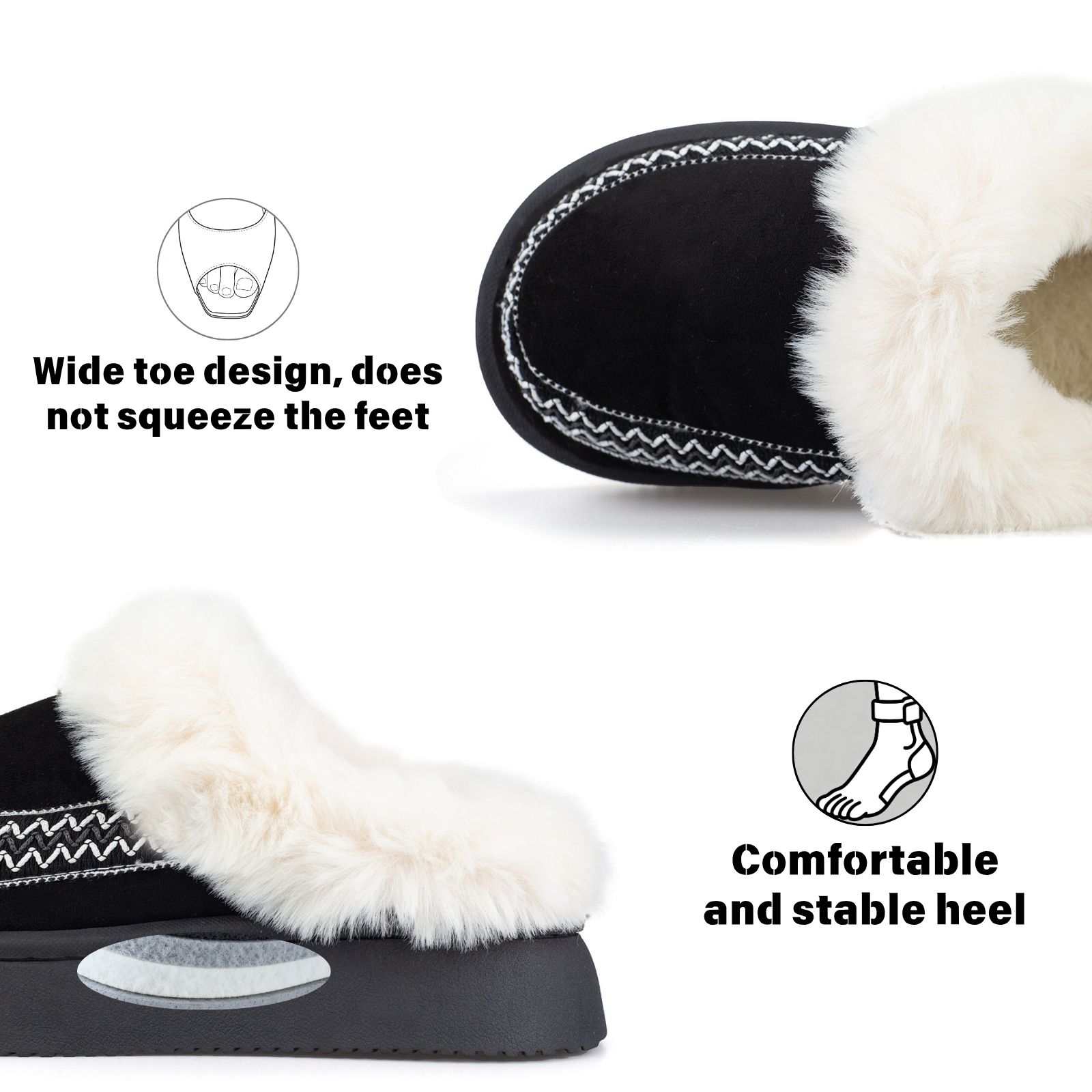  Women's House Slippers with Hard Sole & Memory Foam Unisex