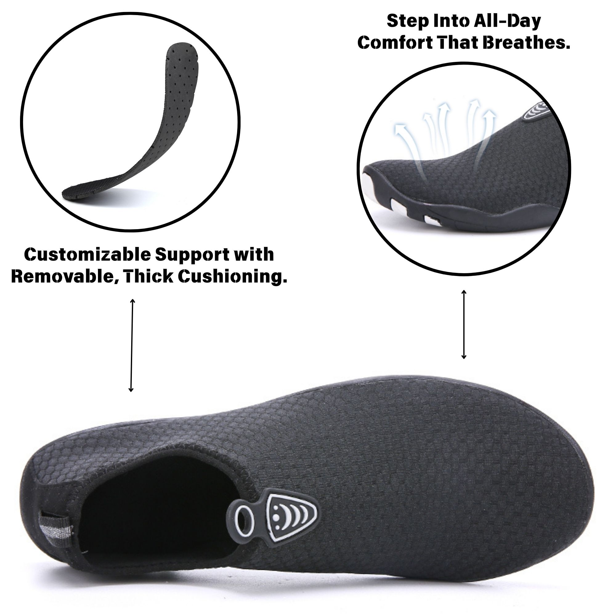 BERANMEY Barefoot Shoes for Women & Men Water Shoes for Women Men Swimming