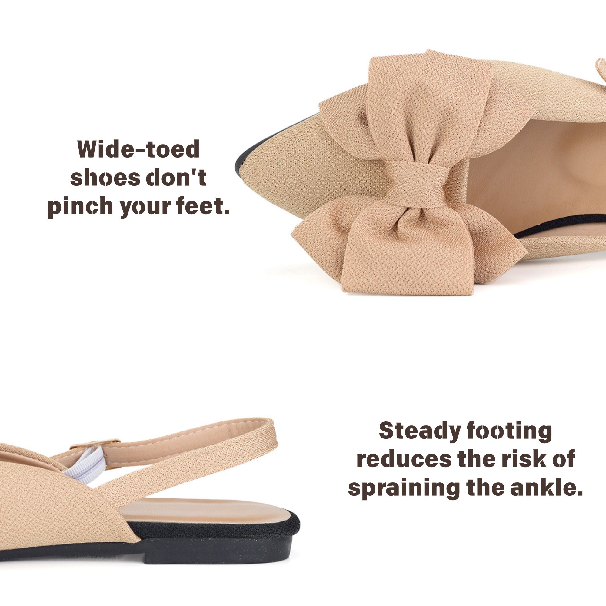 BERANMEY Women's Ballet Flats Mary Jane Shoes