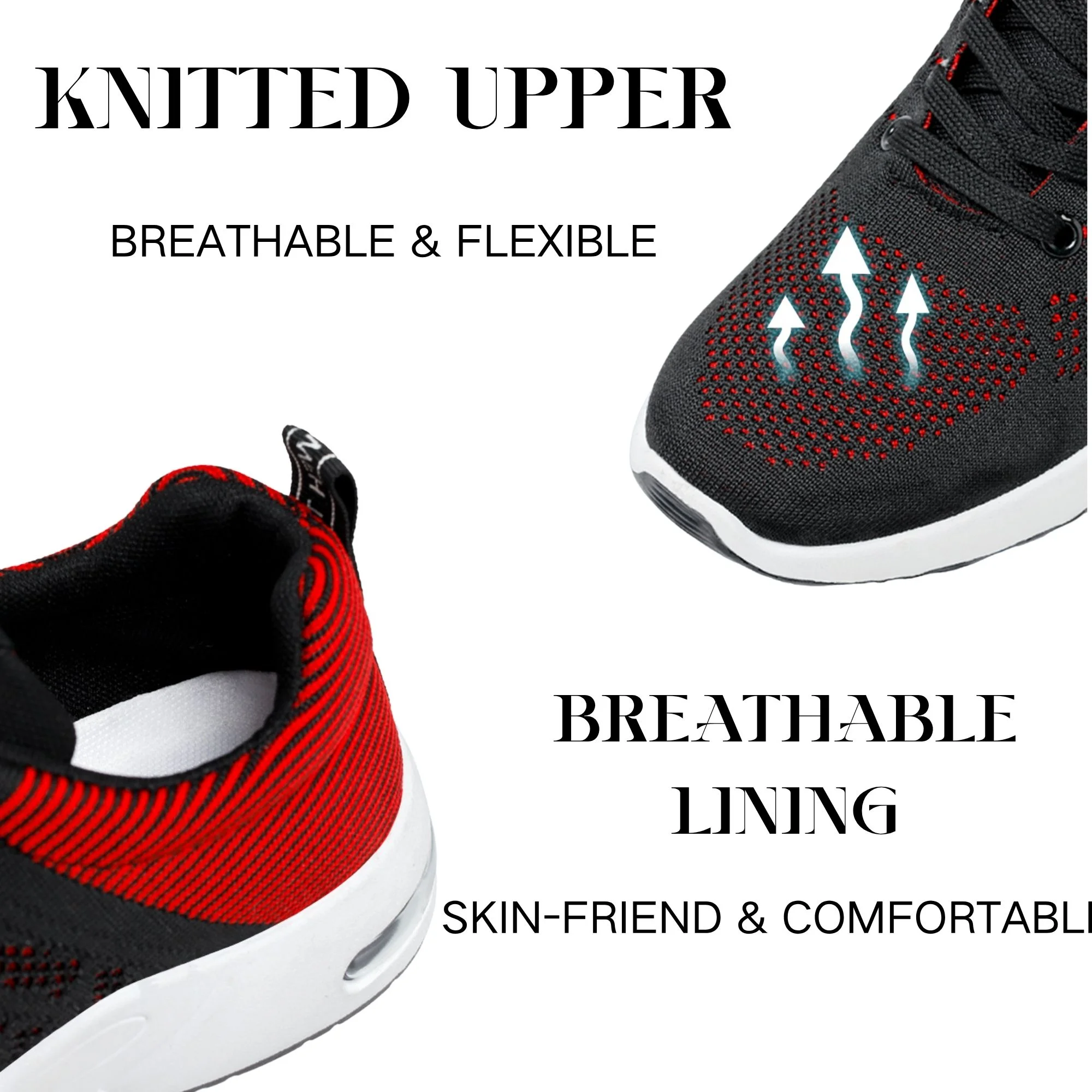  Comfort Men's Sneakers - Lightweight Athletic Running Shoes