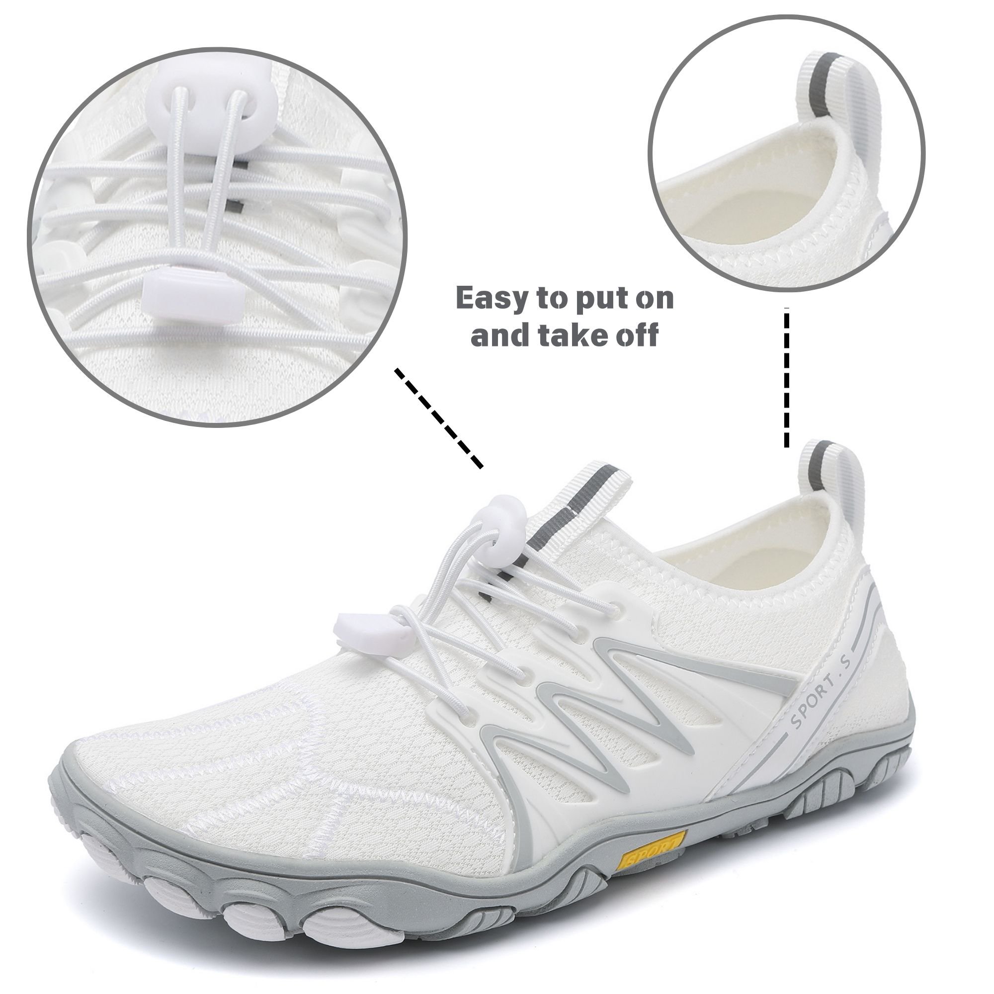 Barefoot Shoes for Women & Men Wide Toe Box Hiking Water Shoes
