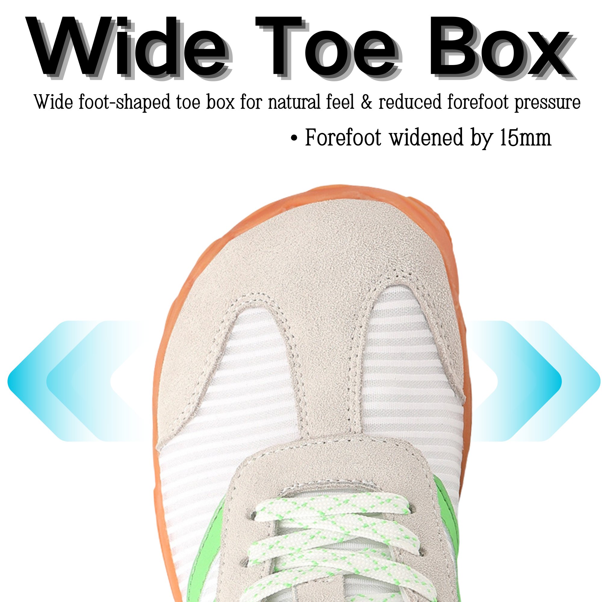 Wide Toe Box Quick-Dry Barefoot Water Shoes for Women Men