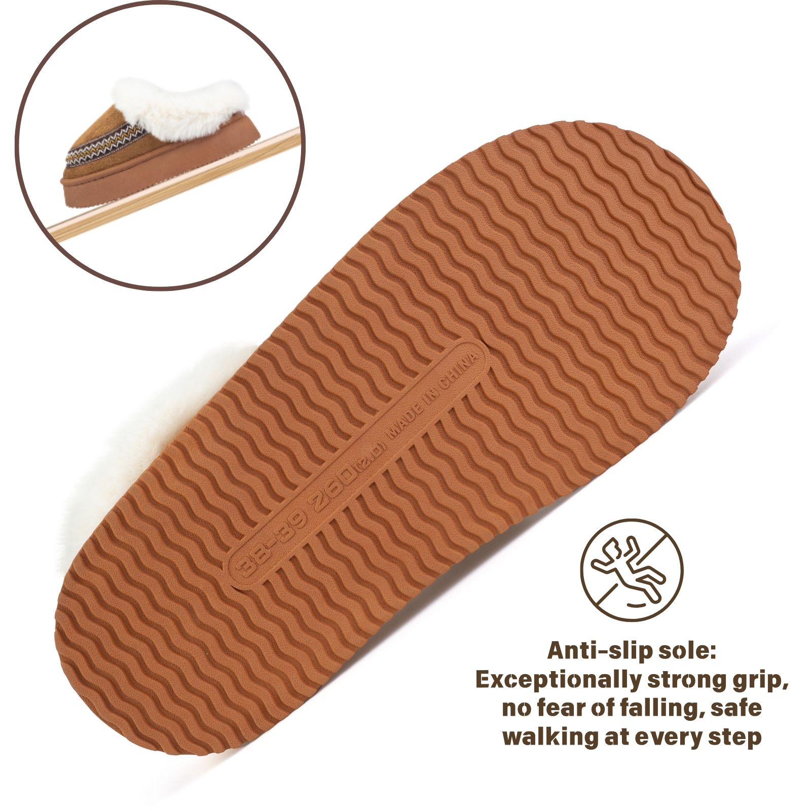  Women's House Slippers with Hard Sole & Memory Foam Unisex