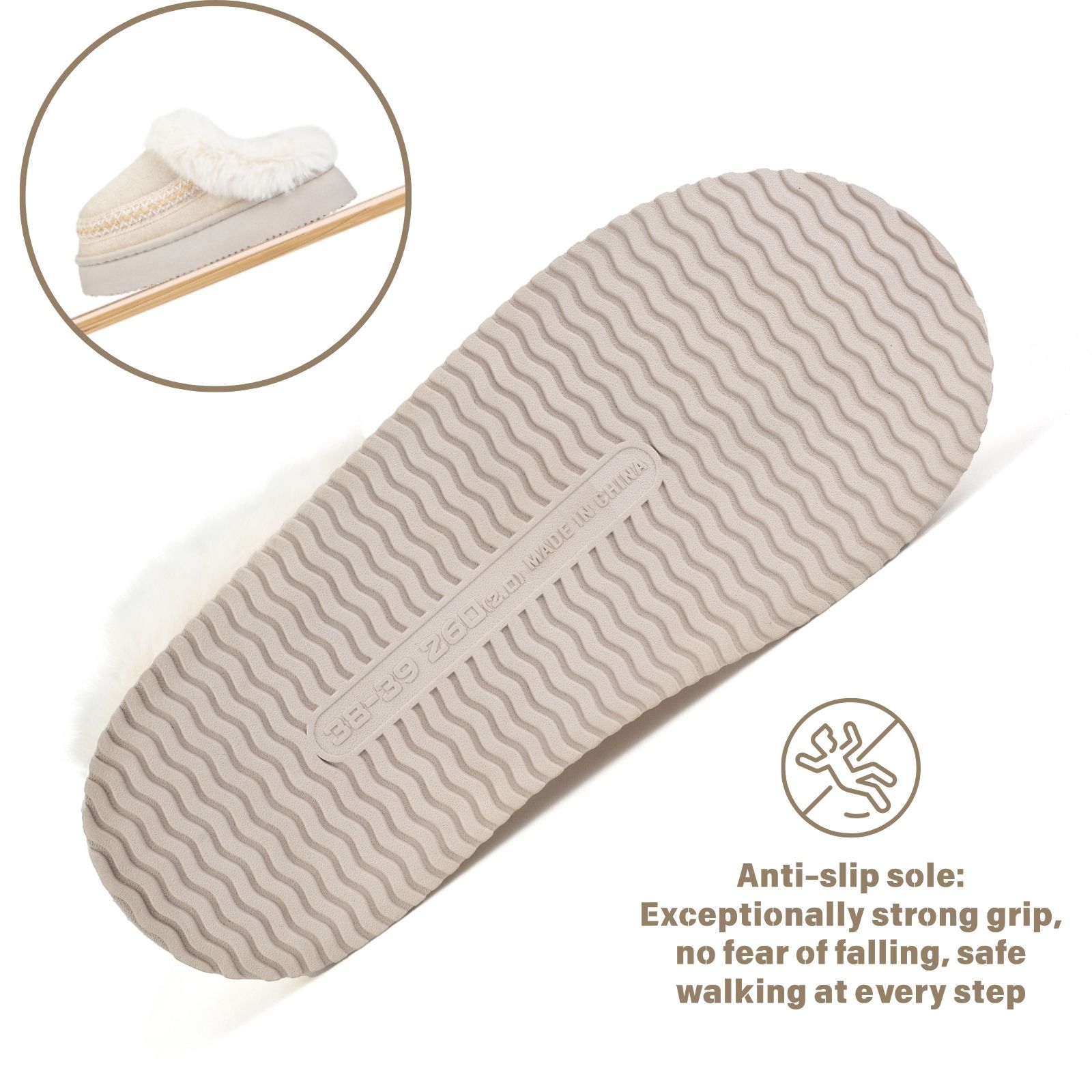  Women's House Slippers with Hard Sole & Memory Foam Unisex
