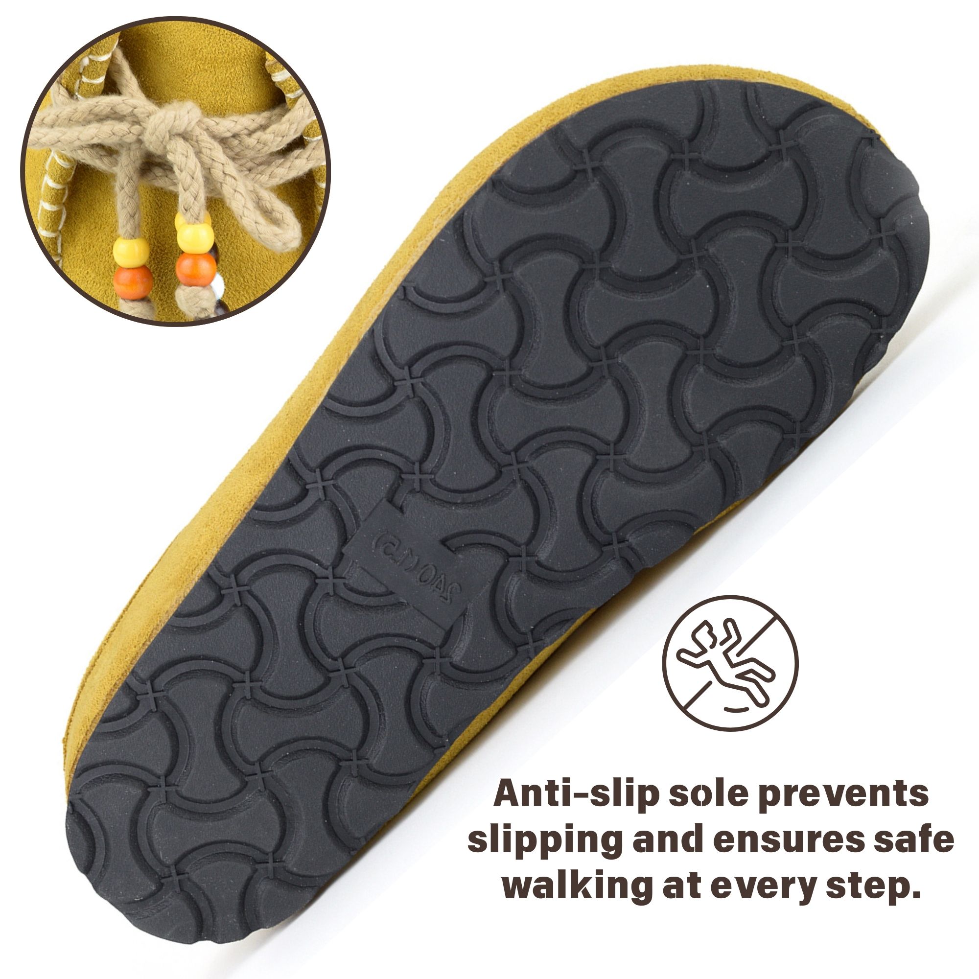 BERANMEY Cork Mules for Women Boho Slip-On Womens Mules 