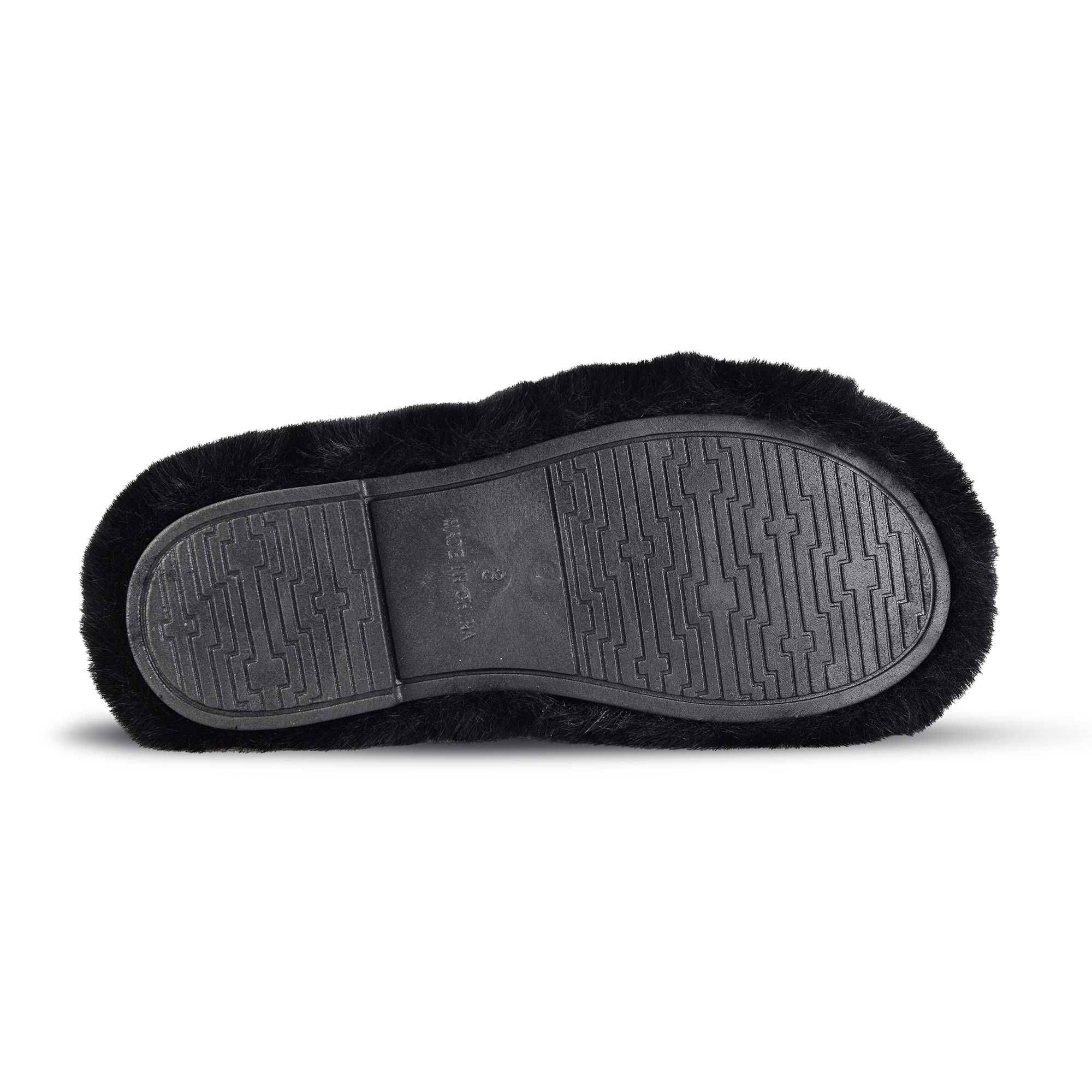 Women's Fuzzy Slippers with Memory Foam Open-Toe