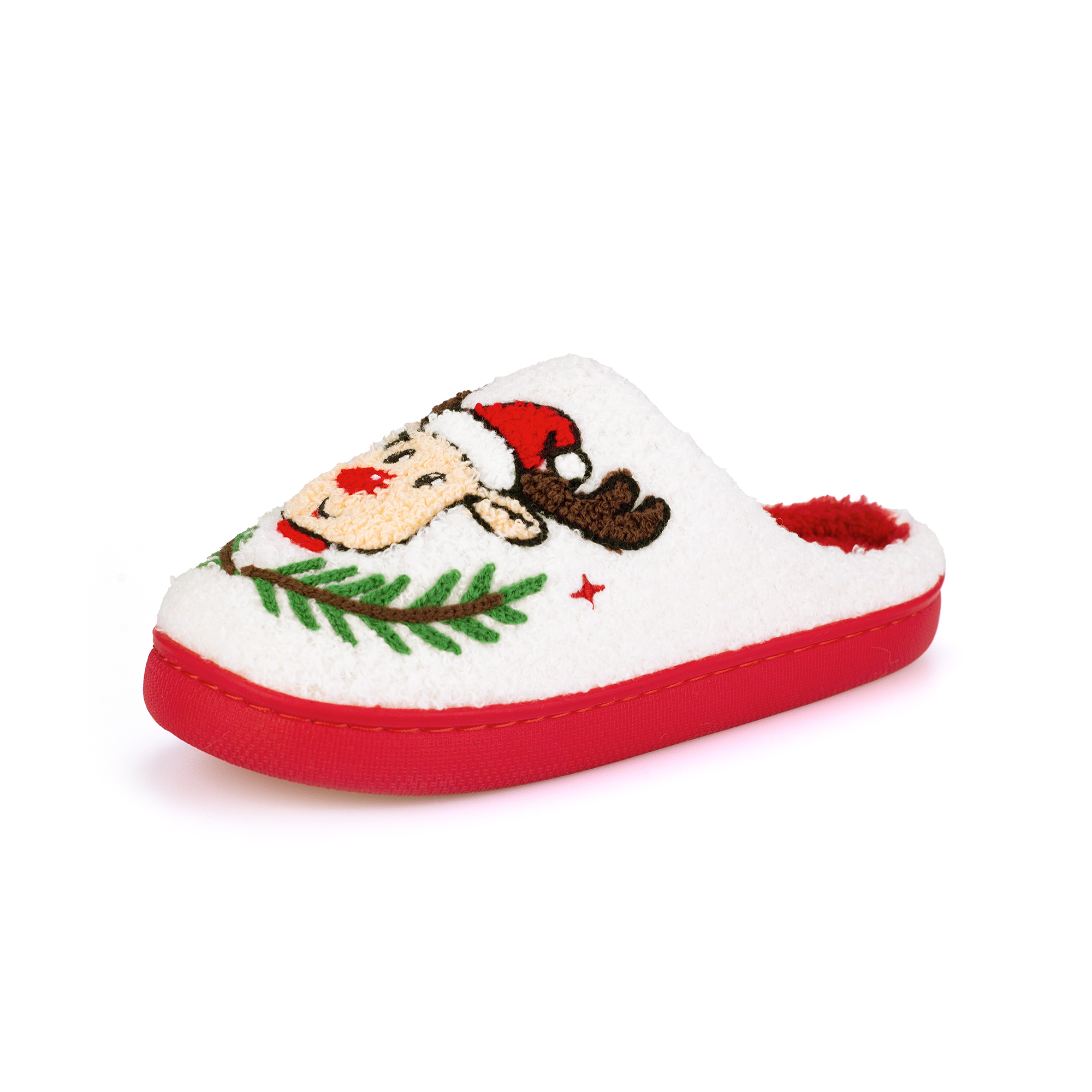 Cute Christmas Slippers for Women & Men Plush