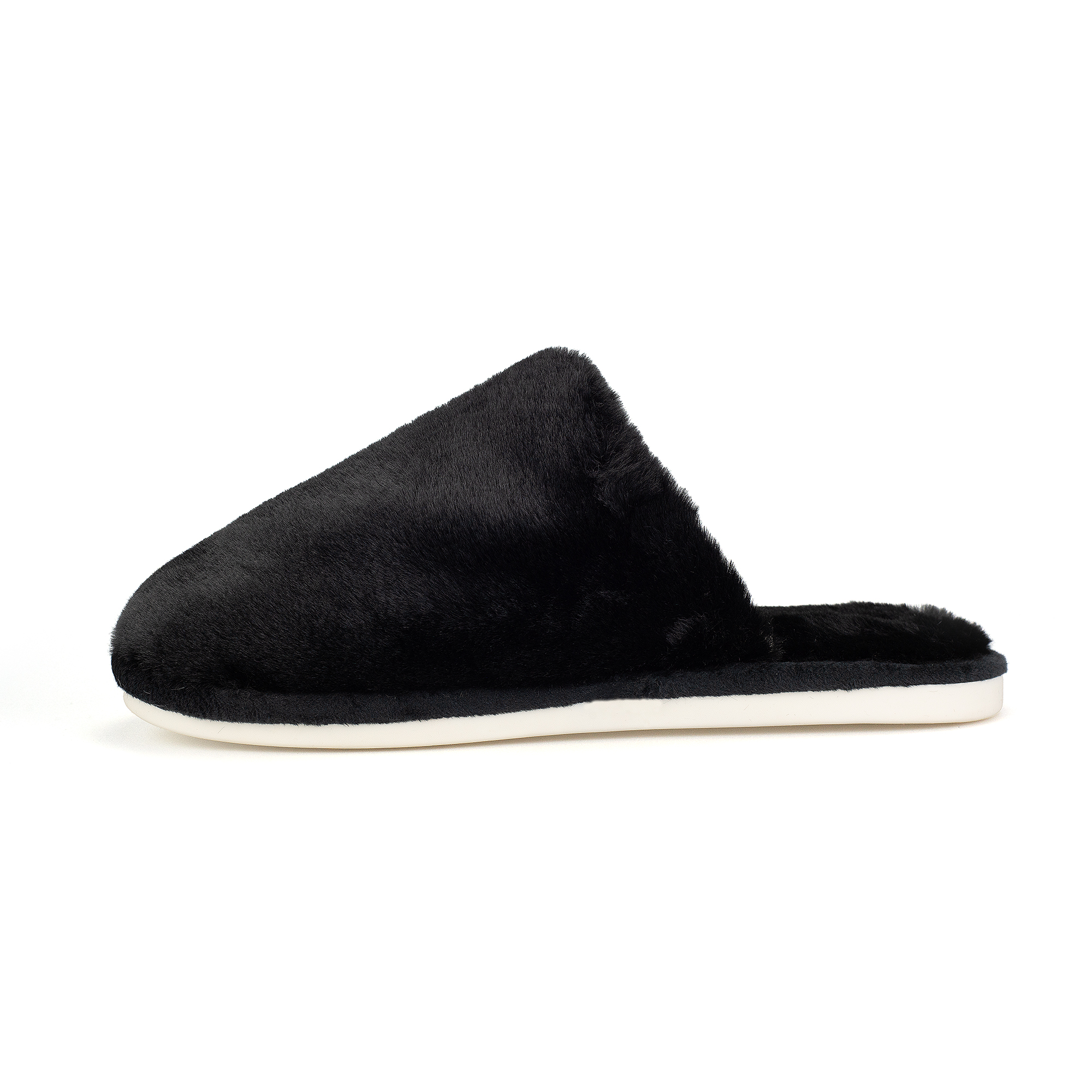 Women's Plush Fuzzy Slip-On Slippers House Slippers