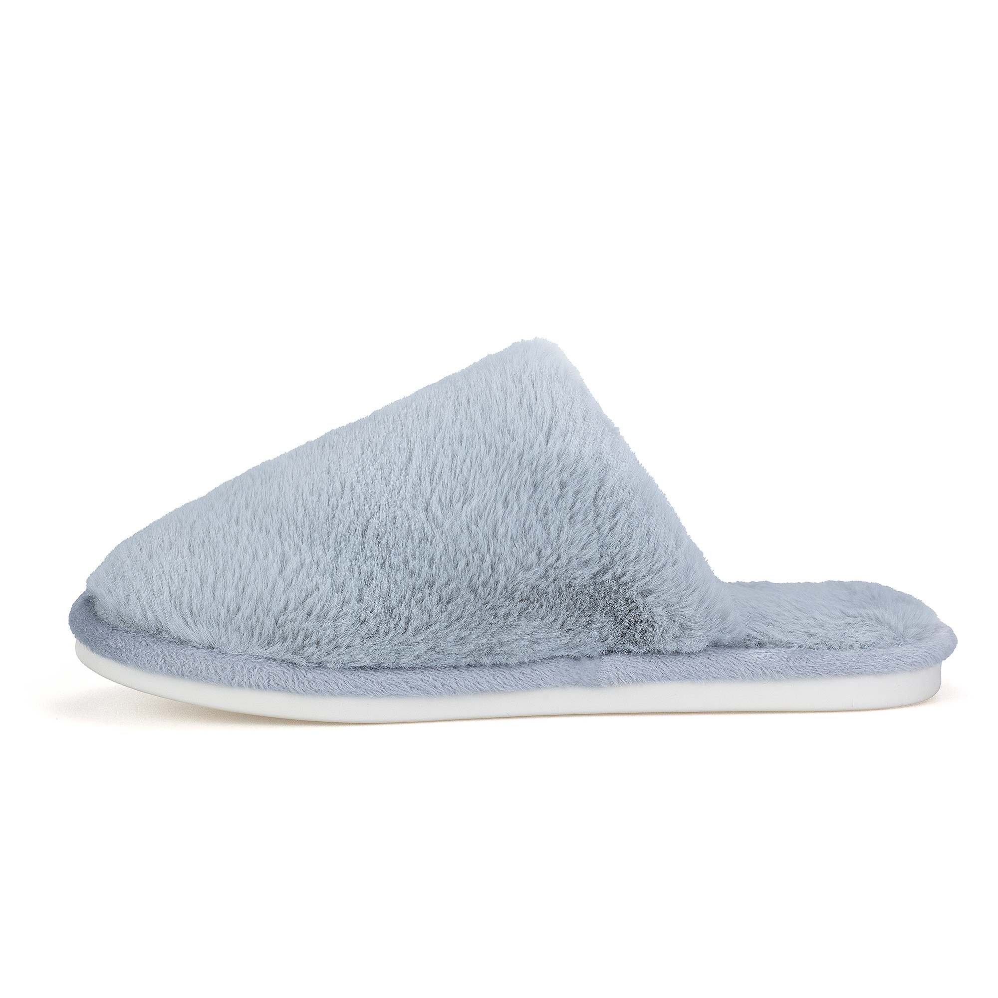 Women's Plush Fuzzy Slip-On Slippers House Slippers