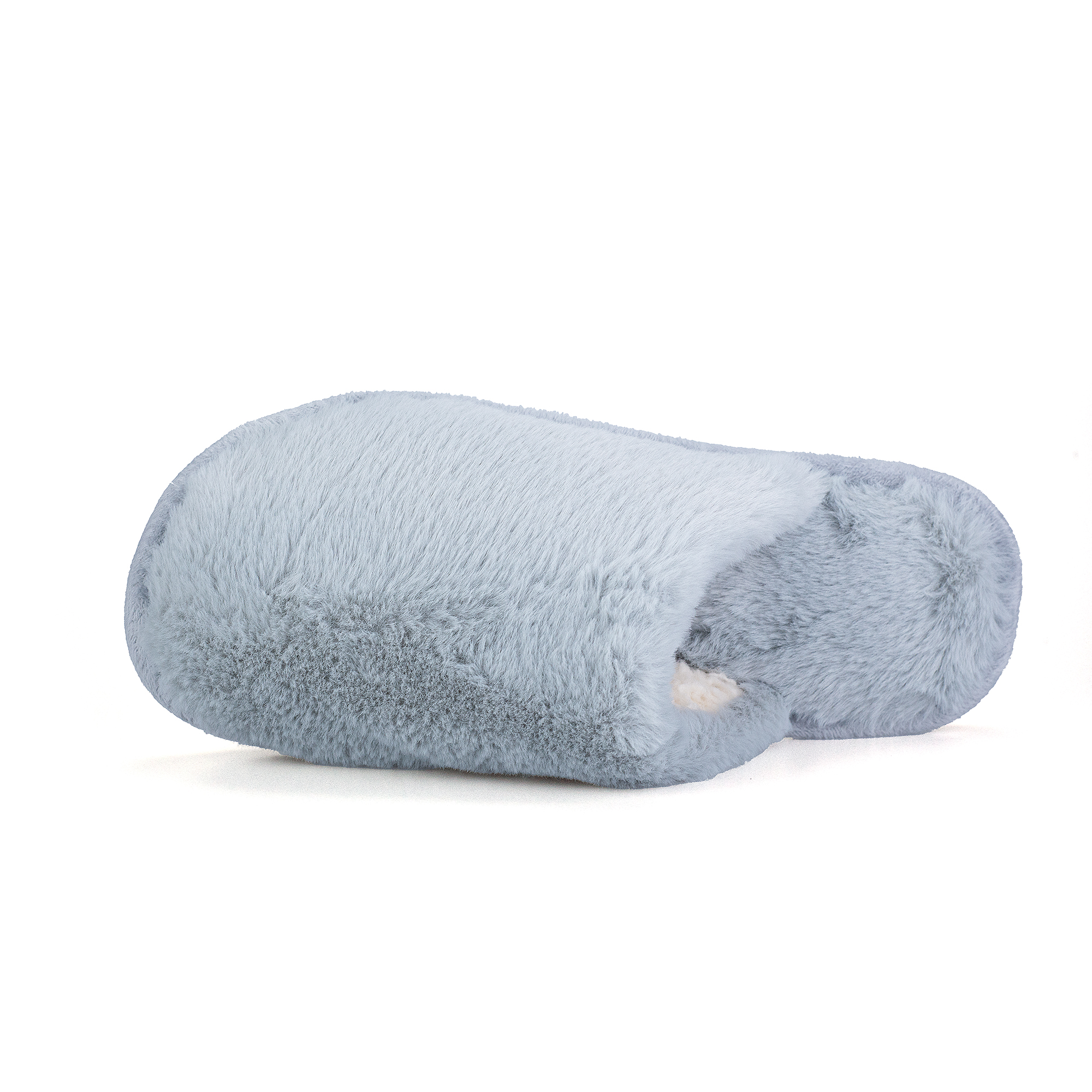 Women's Plush Fuzzy Slip-On Slippers House Slippers