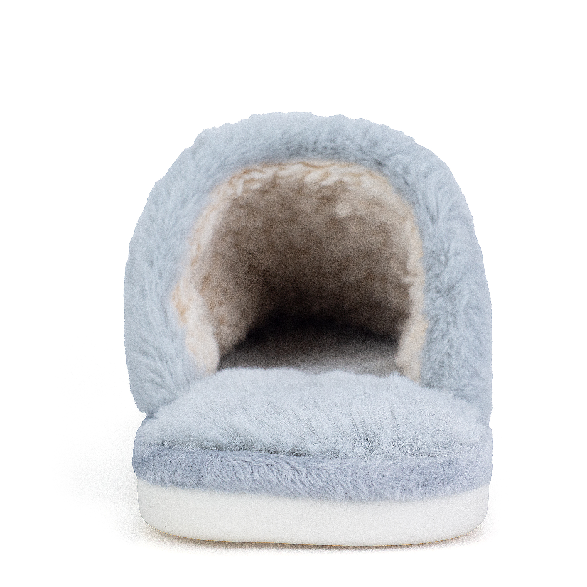 Women's Plush Fuzzy Slip-On Slippers House Slippers