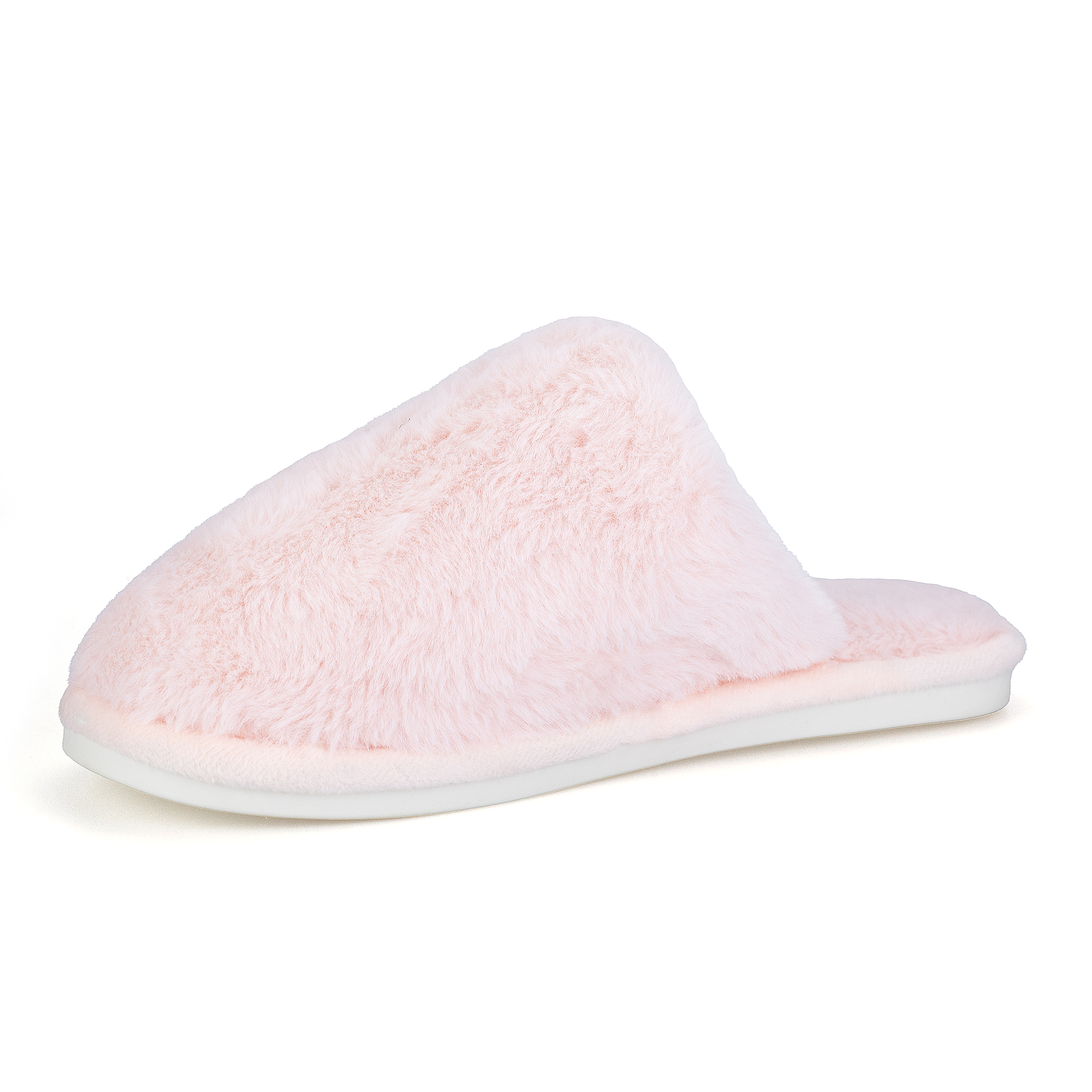 Women's Plush Fuzzy Slip-On Slippers House Slippers