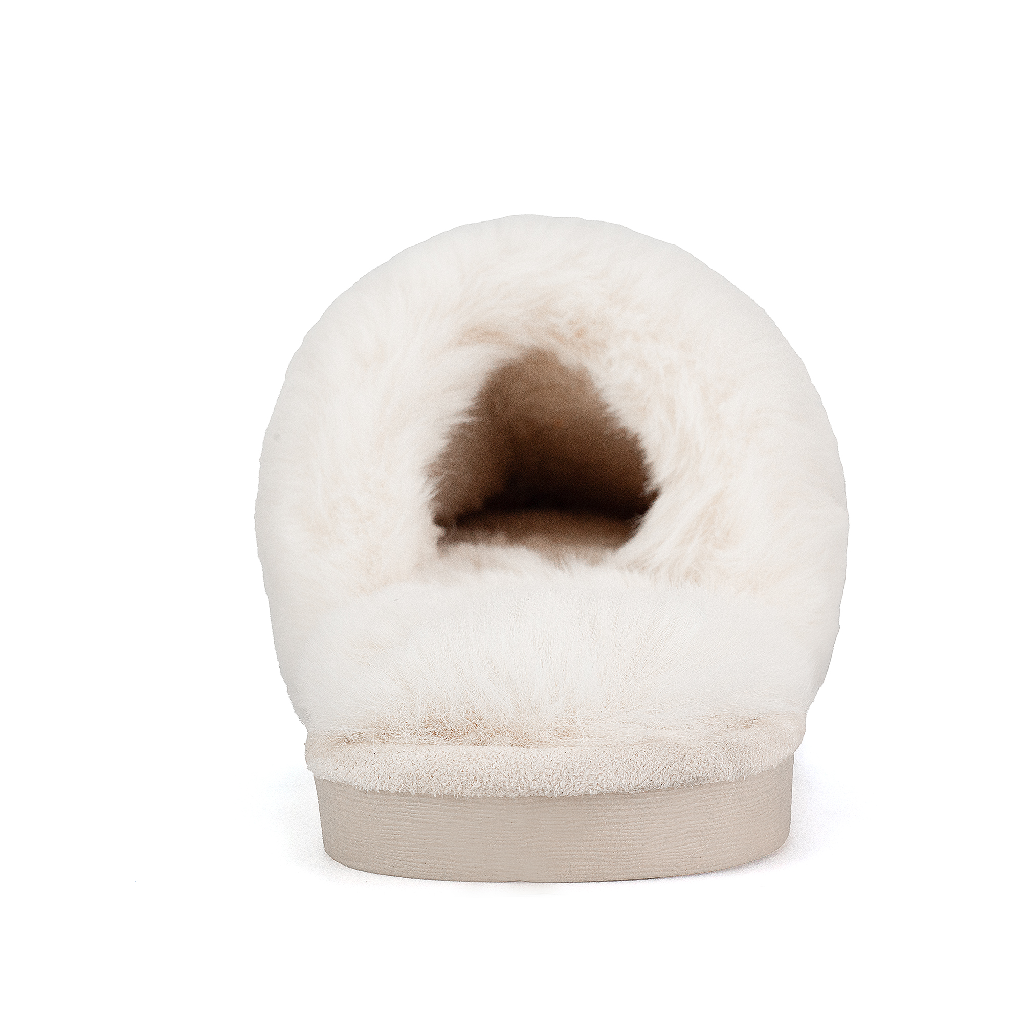  Memory Foam Fuzzy Faux Fur House Slippers