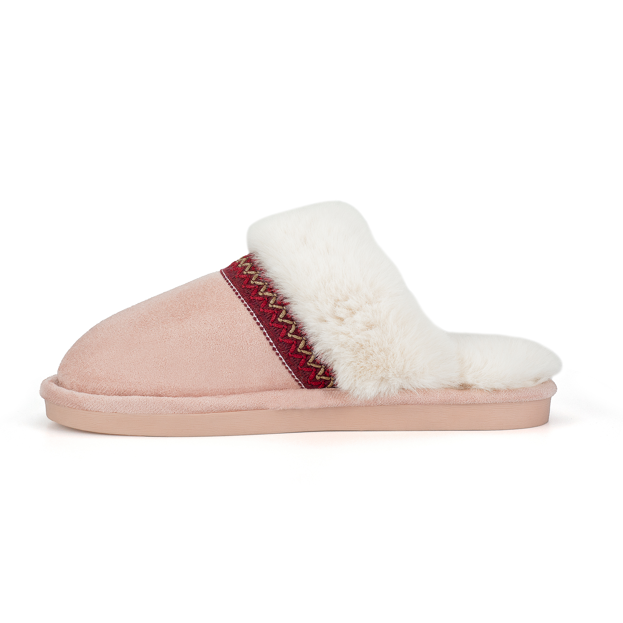  Memory Foam Fuzzy Faux Fur House Slippers