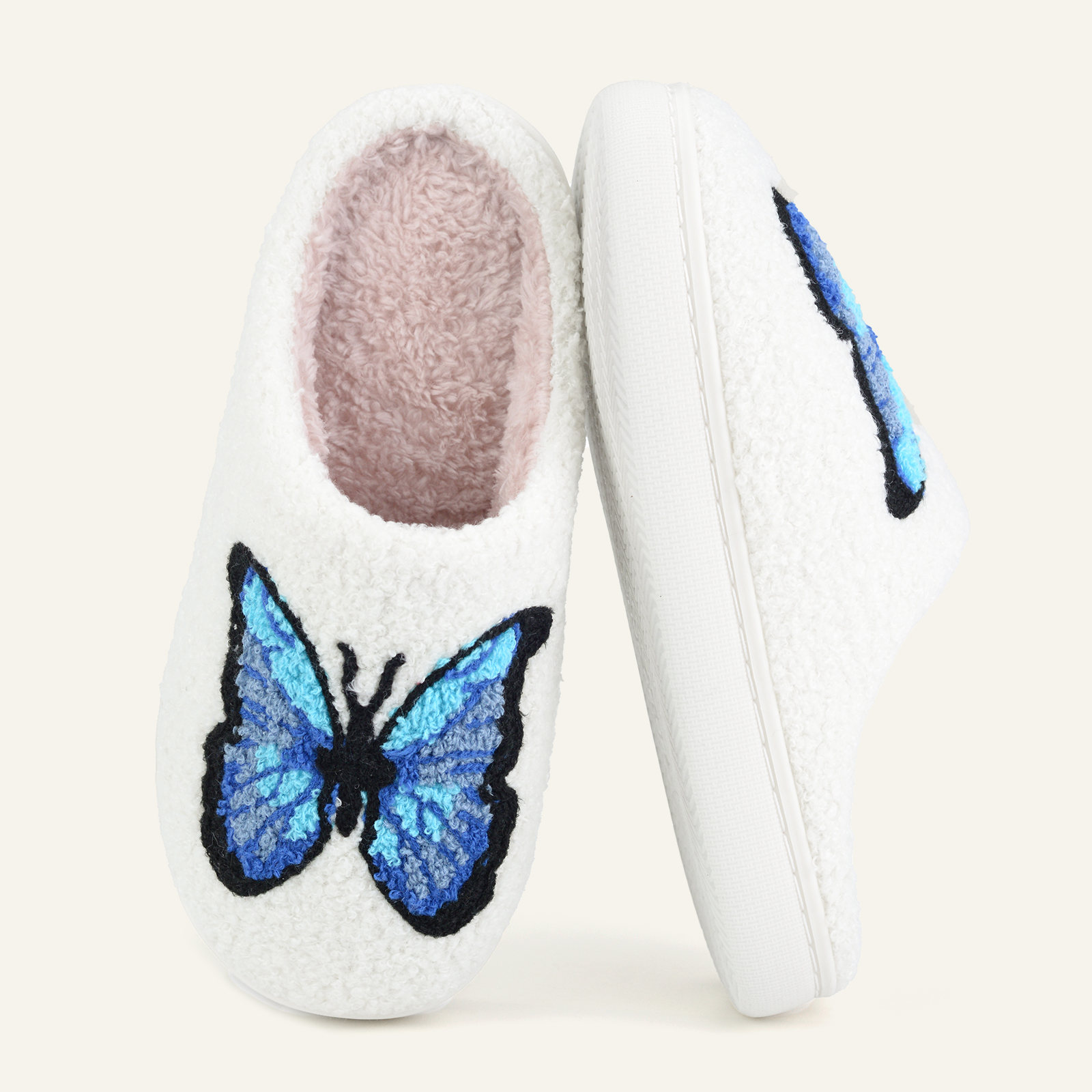 Cute Animal Puppy Butterfly Dogs Slippers