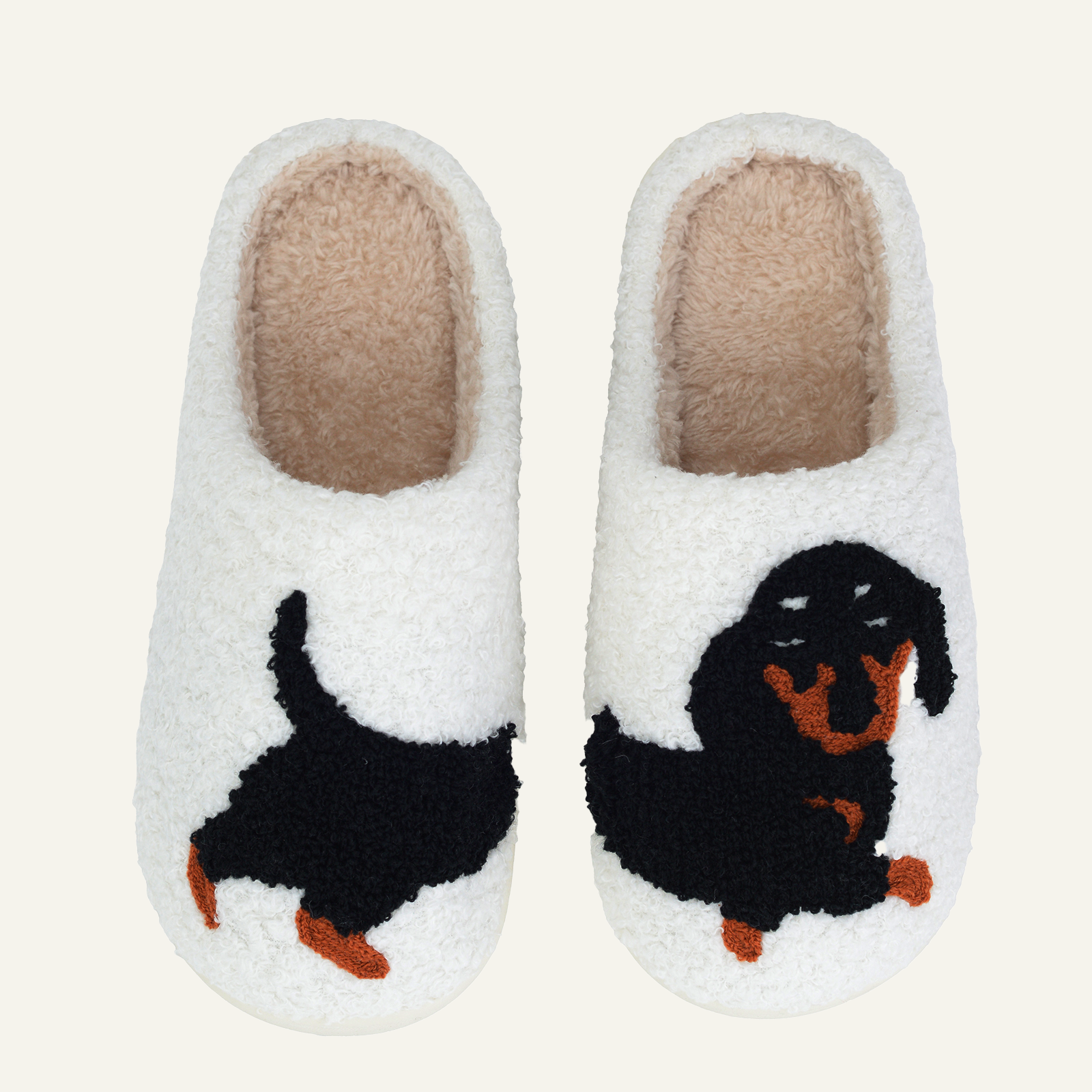 Cute Animal Puppy Butterfly Dogs Slippers