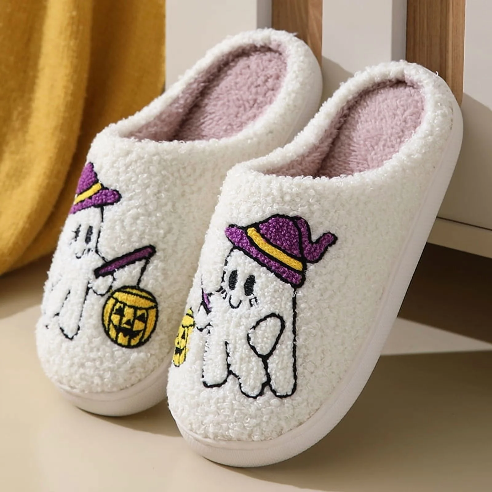 Cute Halloween Slippers Perfect Soft Plush 