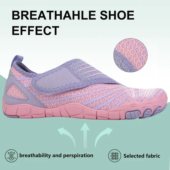 Barefoot Waters Shoes for Women Men Upgrade Wide Toe Box Voyabarefoot Hiking Shoes 