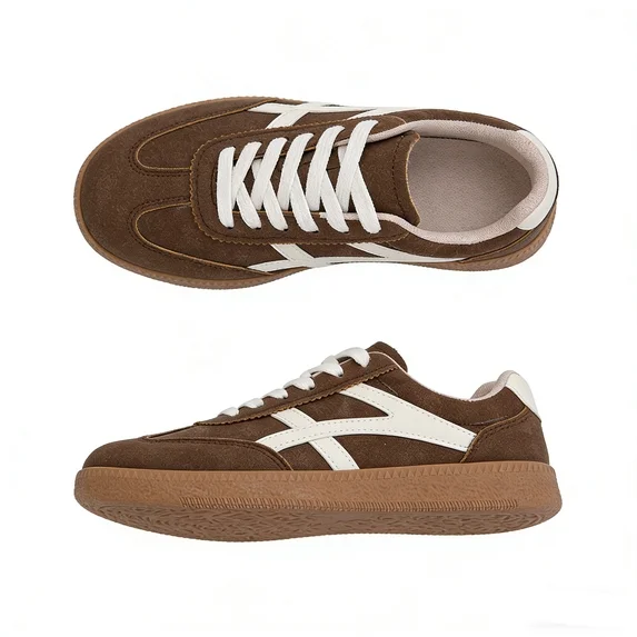 Women's Casual Sneakers Comfortable Gum Sole Fashion Tennis Shoes for Womens