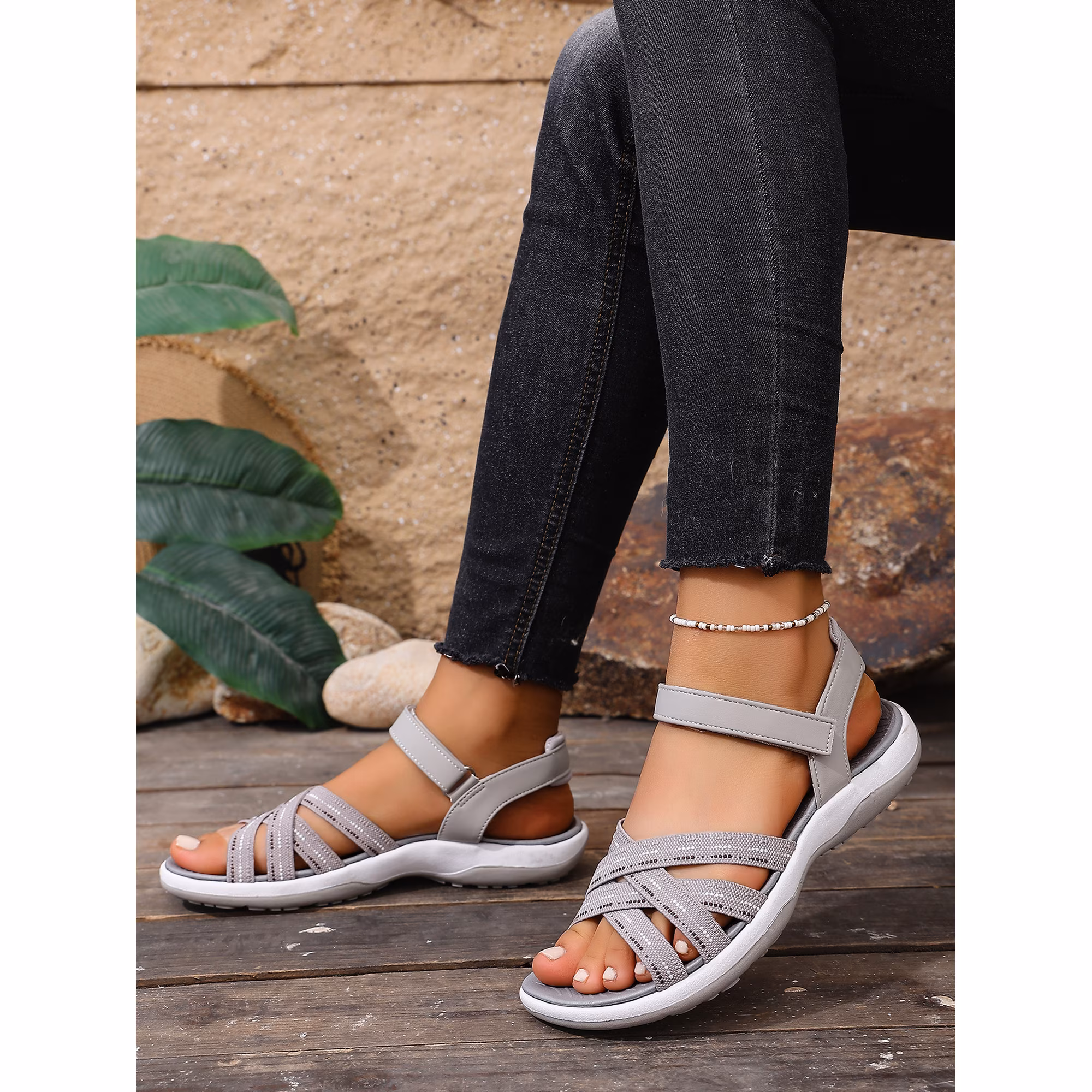 Womens Hiking Comfort Sport Sandals