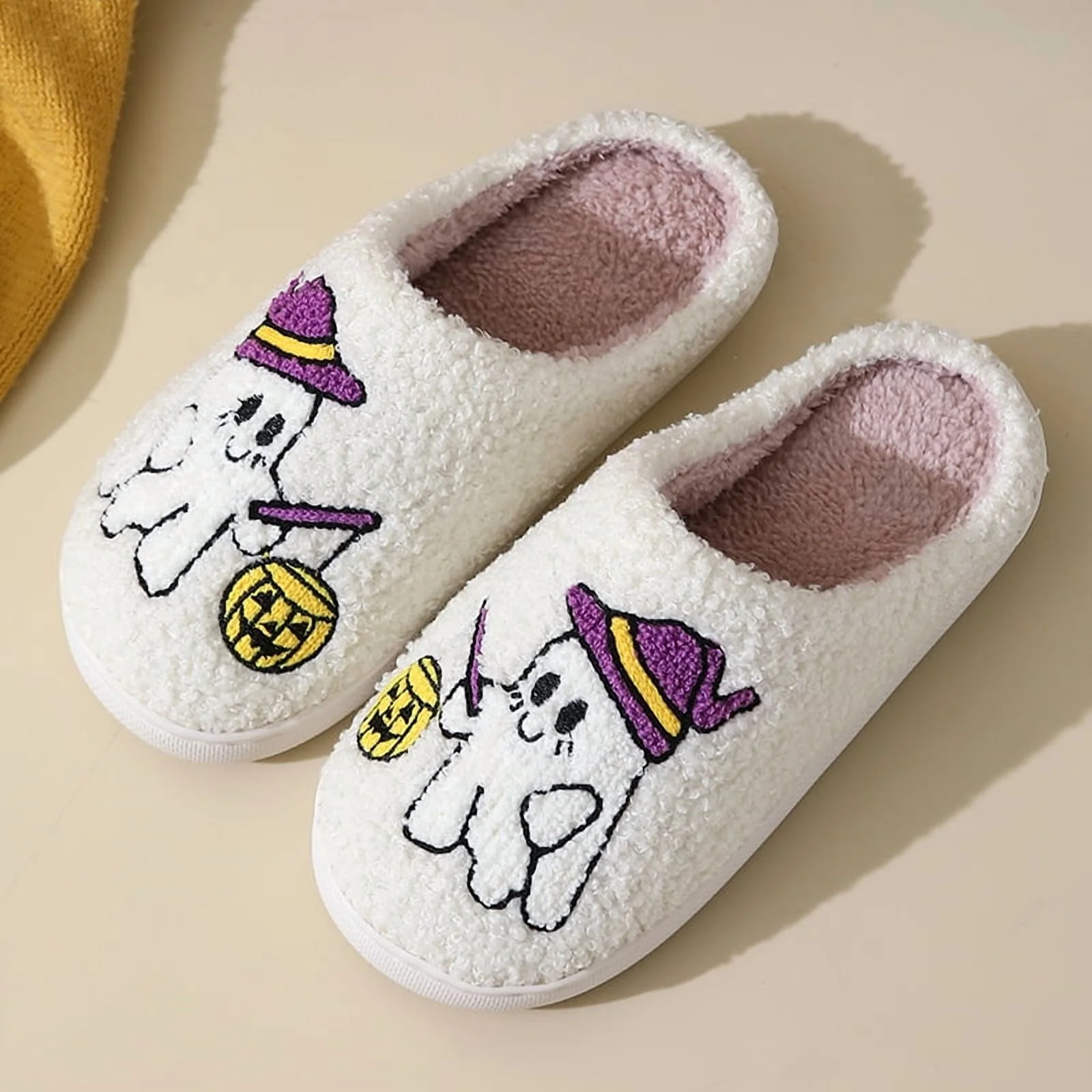 Cute Halloween Slippers Perfect Soft Plush 