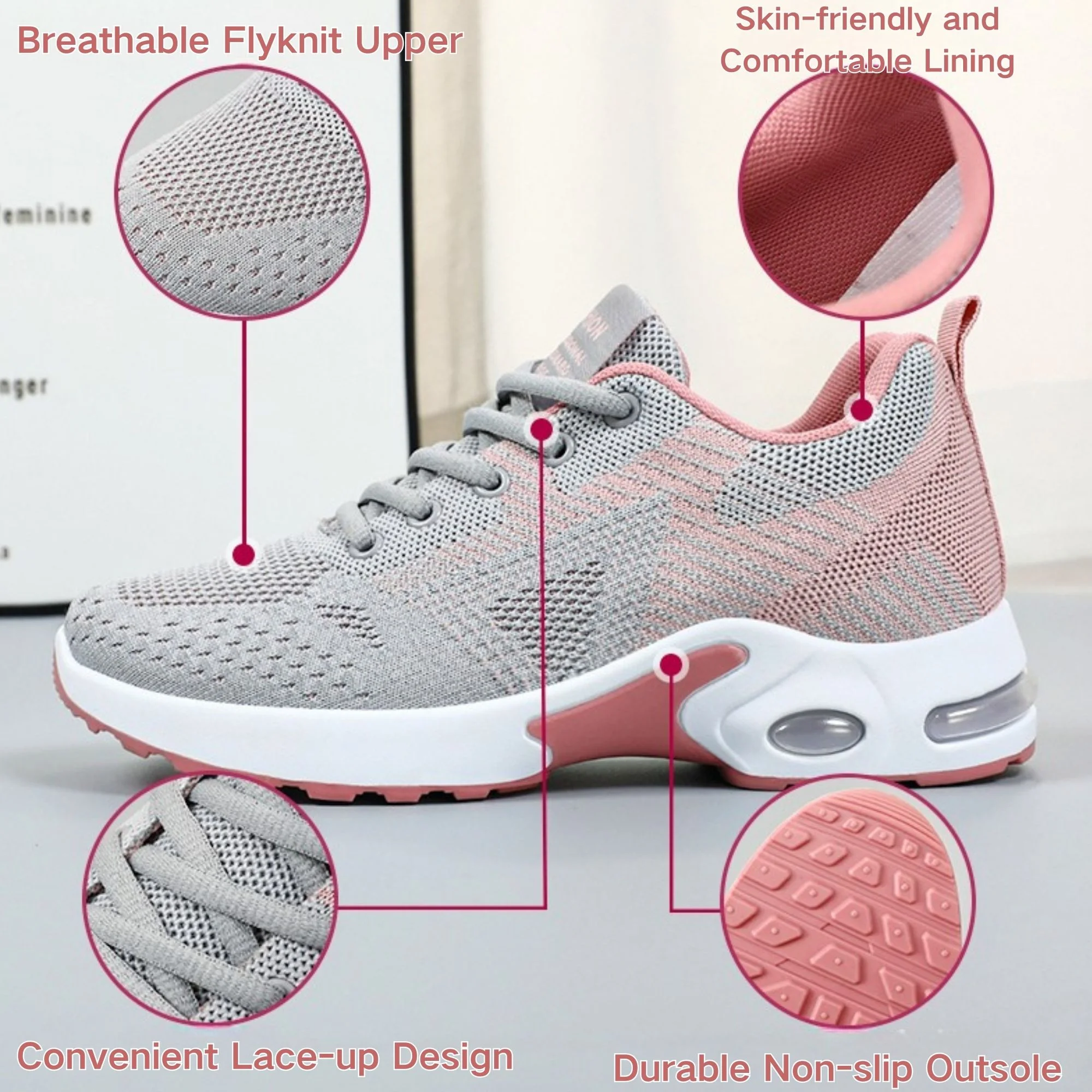Women's Sneakers Lightweight Walking Shoes