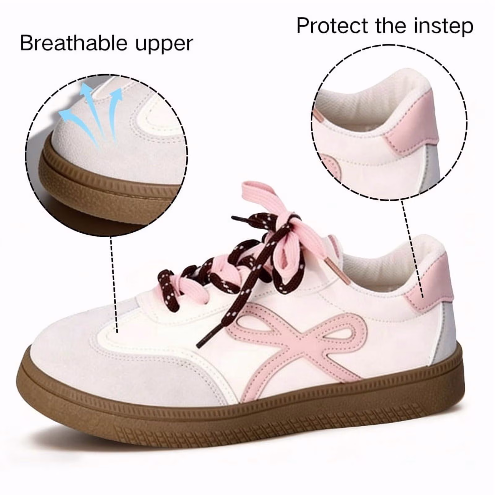 2026 Breathable Bow-Knot Sneakers for Women