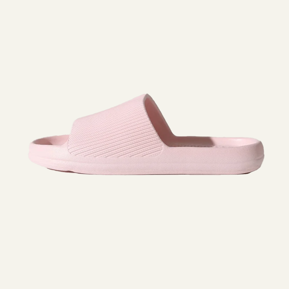 ,Couple Slippers Cloud Slides Soft Thick Sole