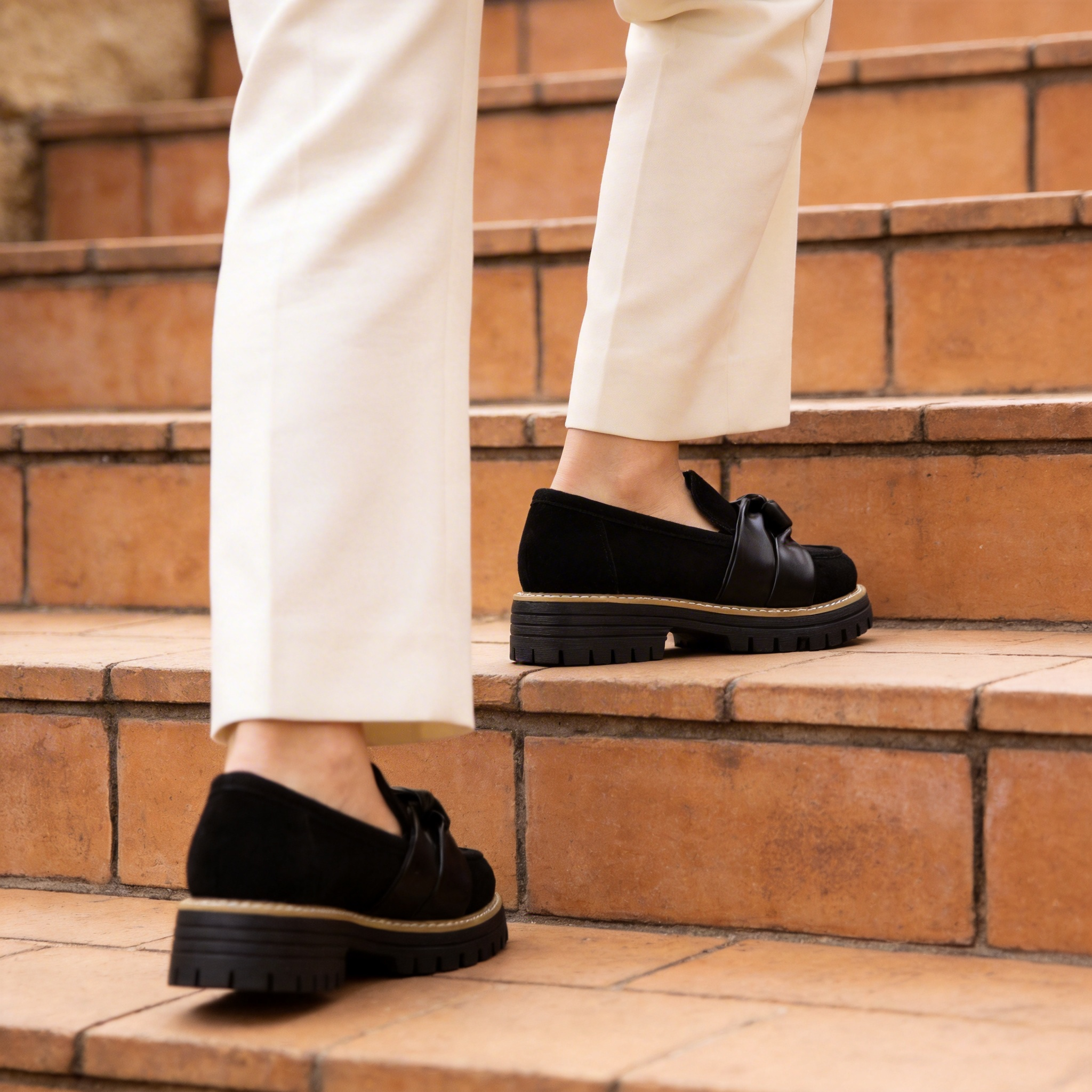 BERANMEY Loafers for Women Platform Loafers for Women Dressy 