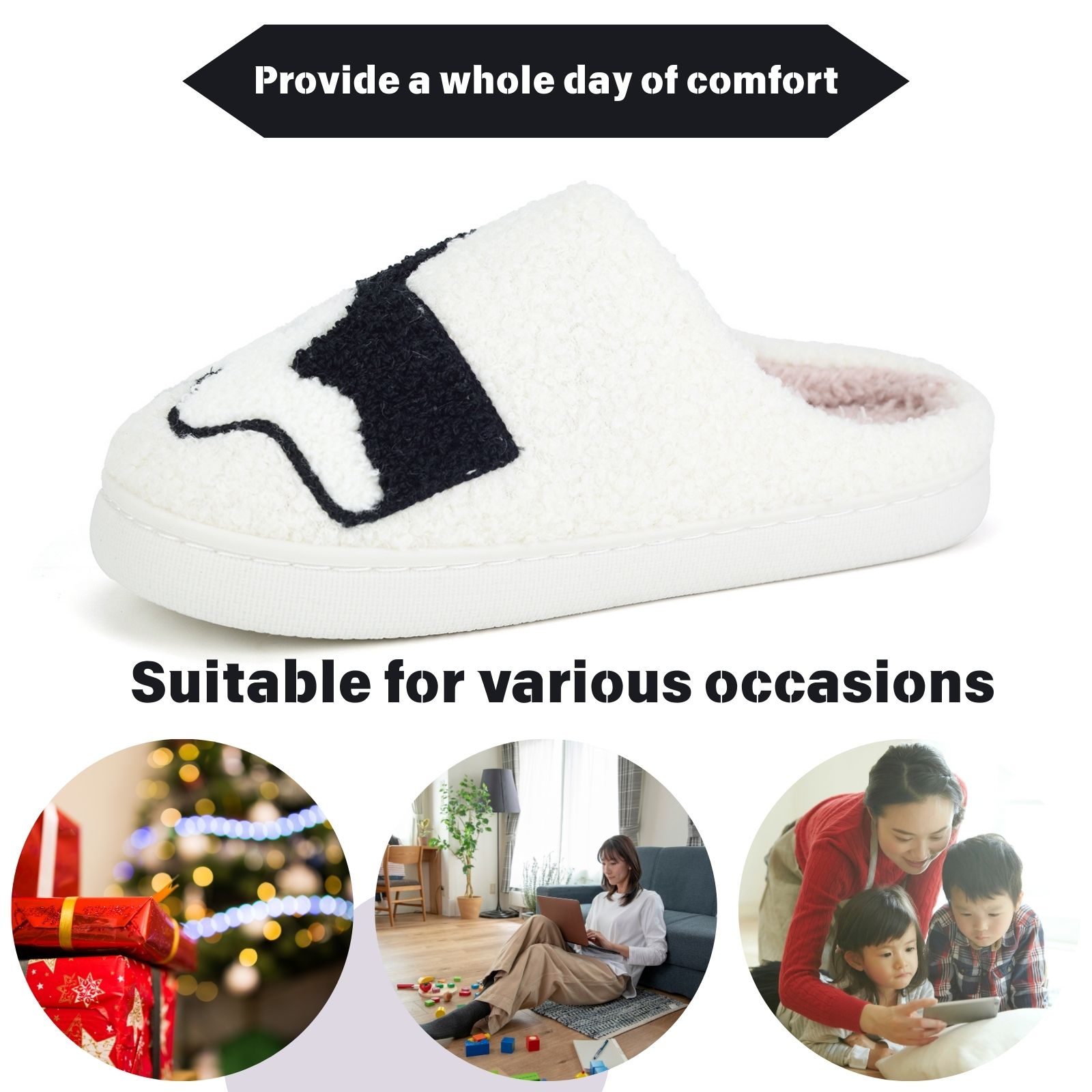 Cute Animal Puppy Butterfly Dogs Slippers