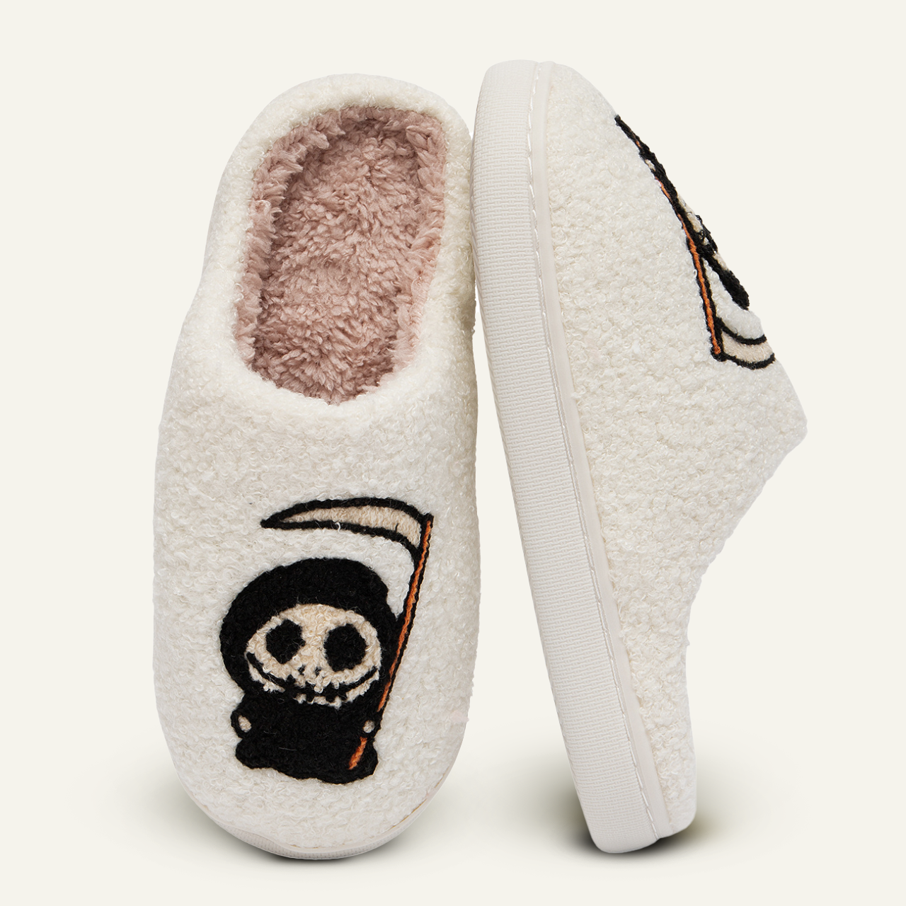 Cute Halloween Slippers  Plush Comfy Warm 