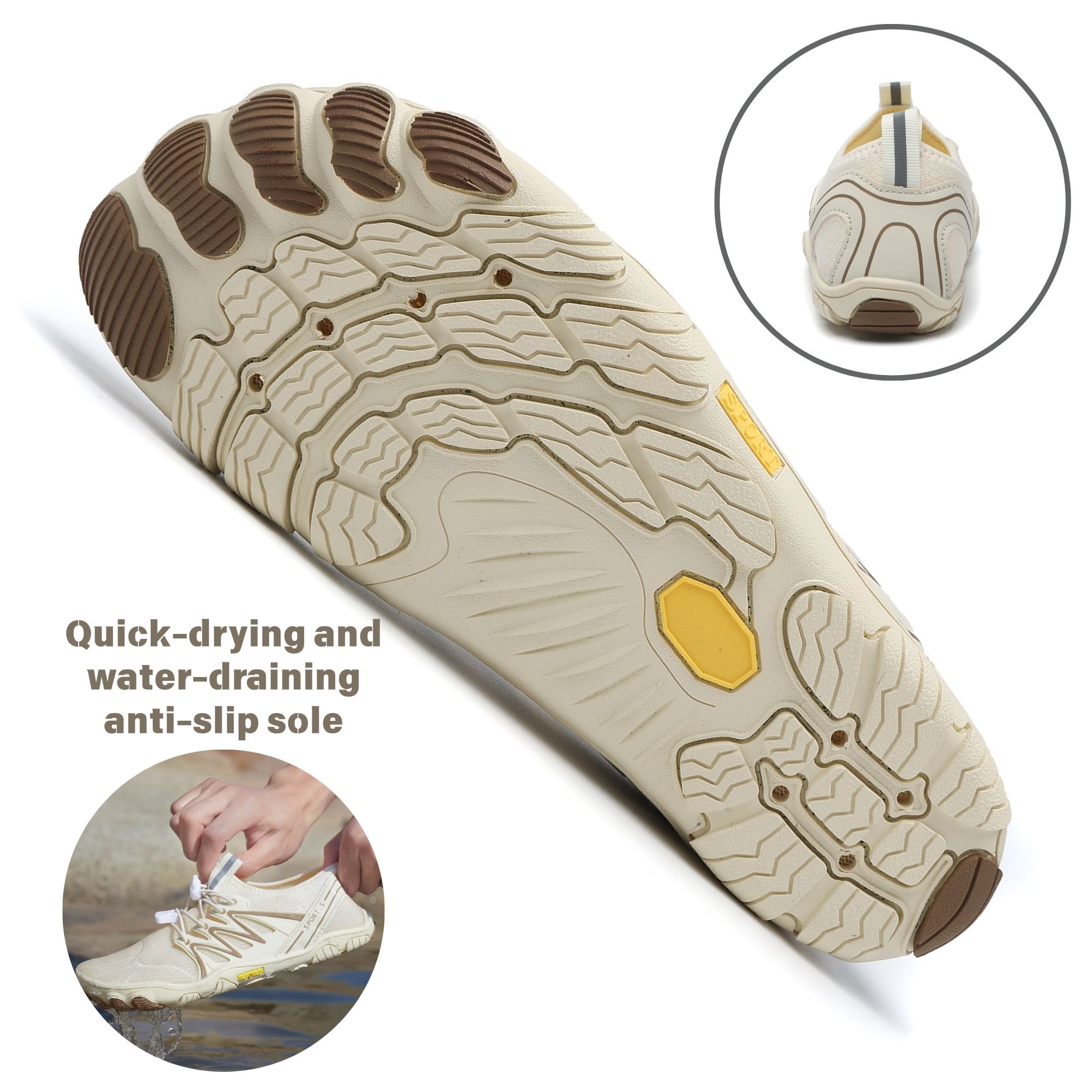 Barefoot Shoes for Women & Men Wide Toe Box Hiking Water Shoes