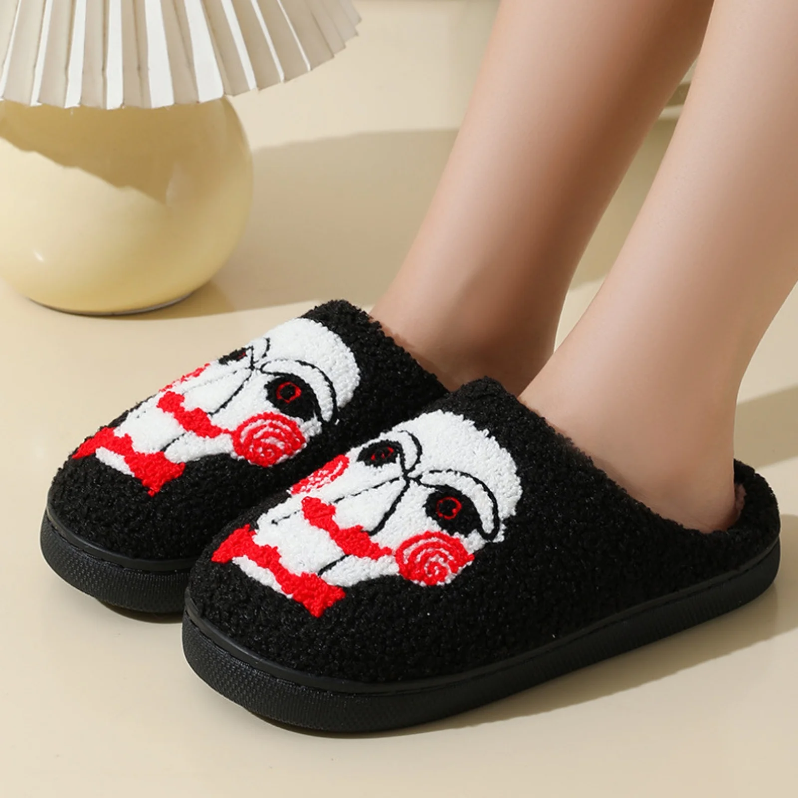 Cute Halloween Slippers for Women Perfect Soft Plush Comfy 