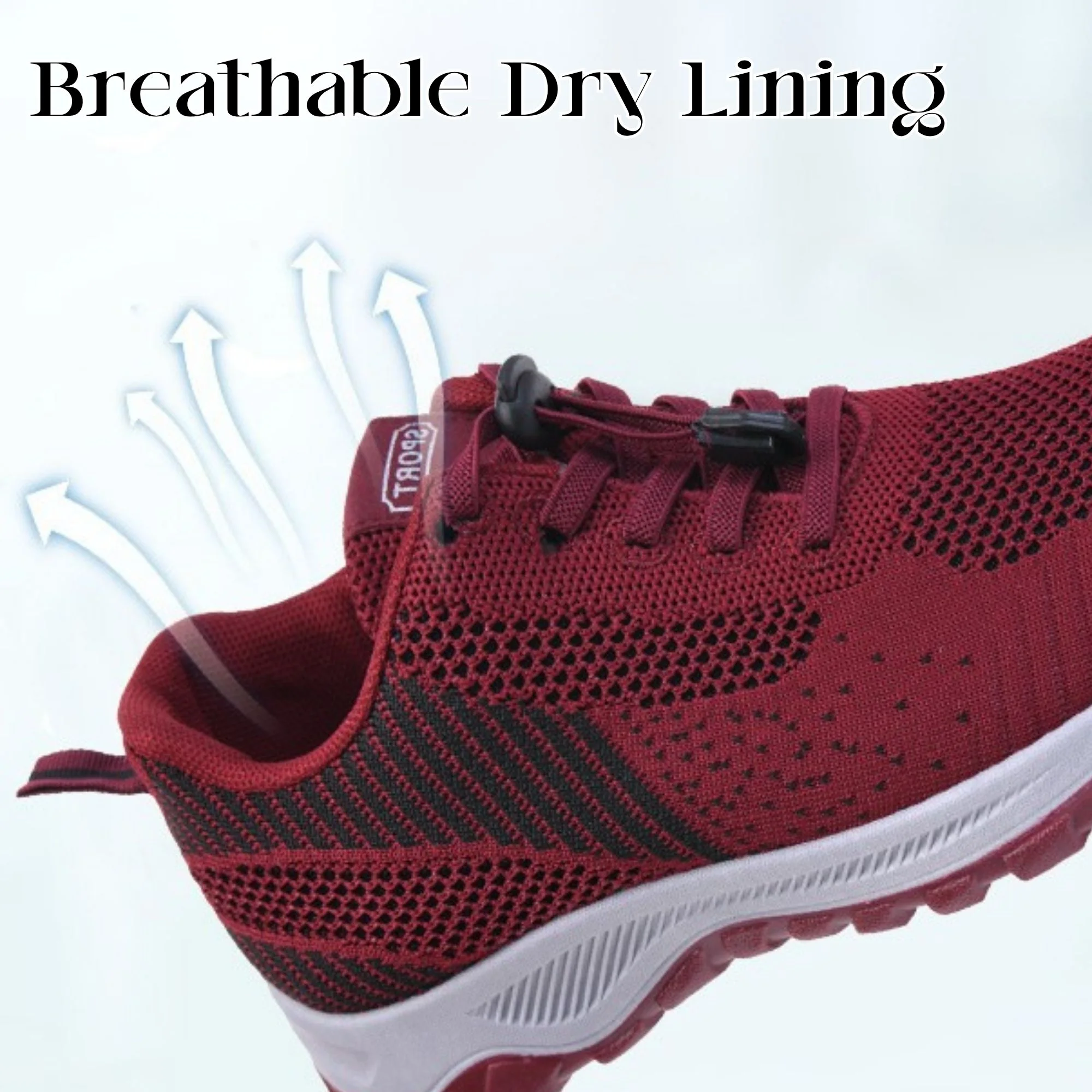  Women's Running Shoes Lightweight Breathable