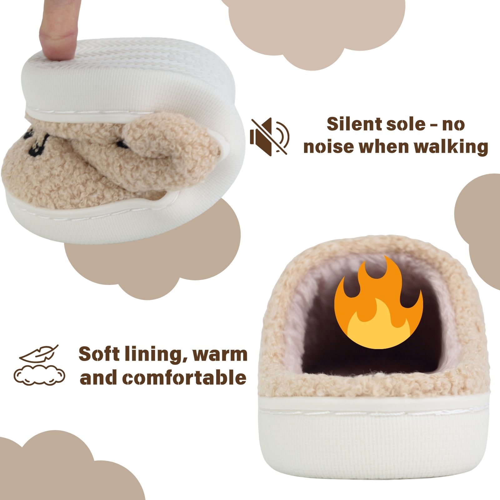 Cute Animal Puppy Butterfly Dogs Slippers