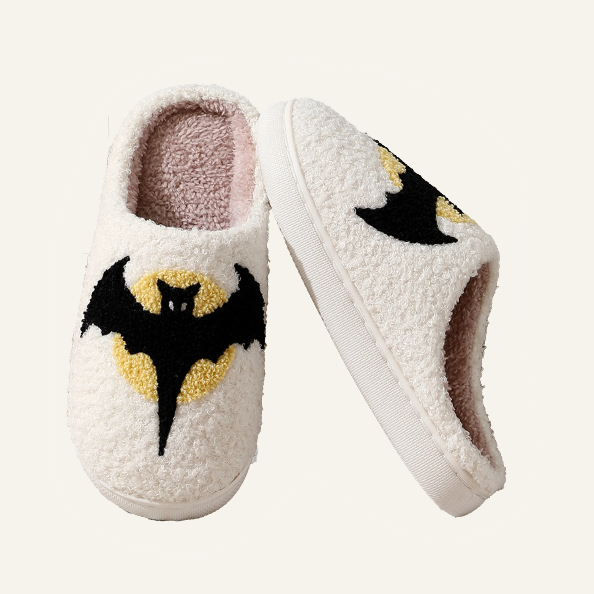 Cute Halloween Slippers  Plush Comfy Warm 