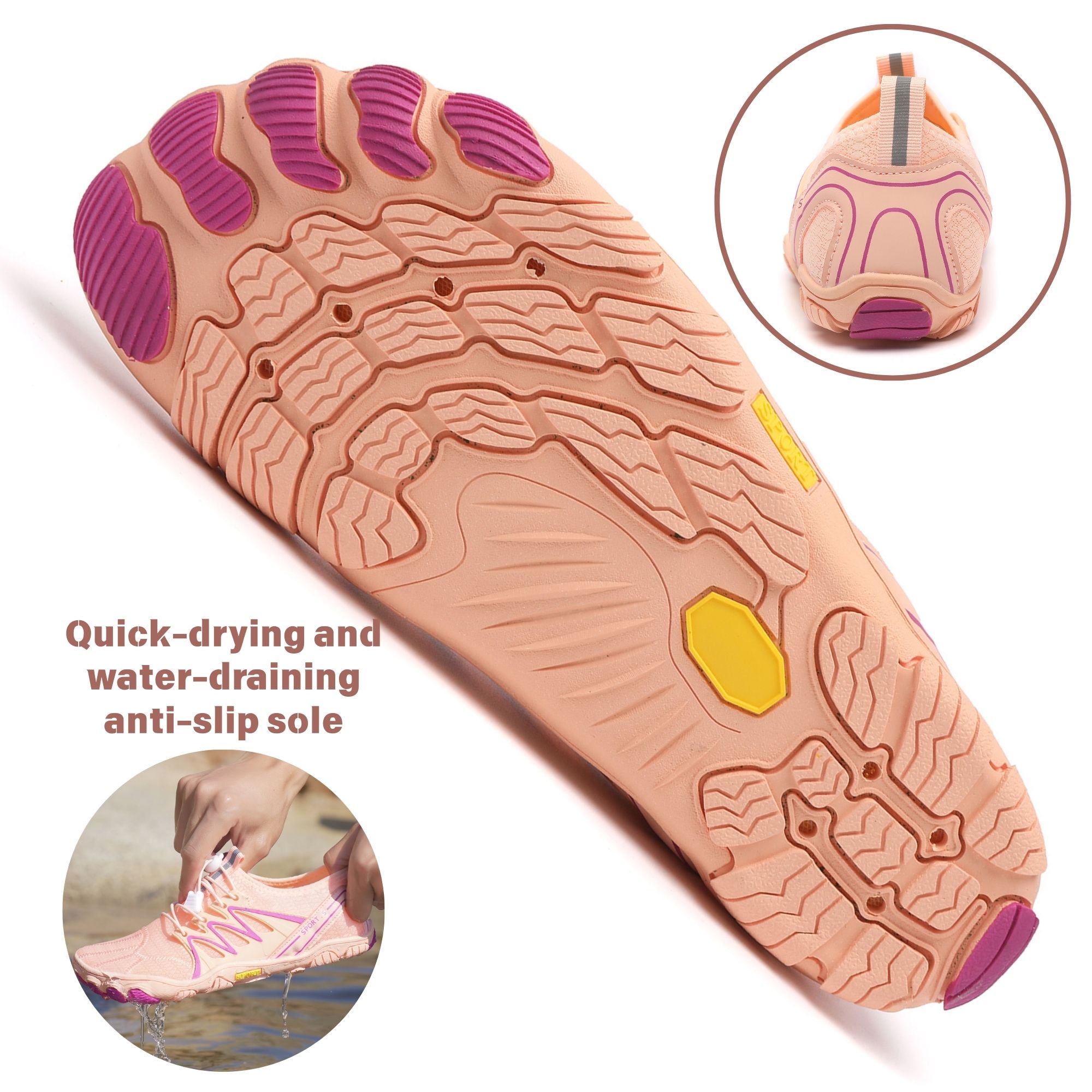 Barefoot Shoes for Women & Men Wide Toe Box Hiking Water Shoes