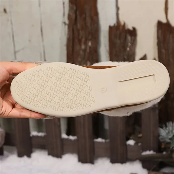 Cozy Solid Color Suede Casual Warm Snow Boots