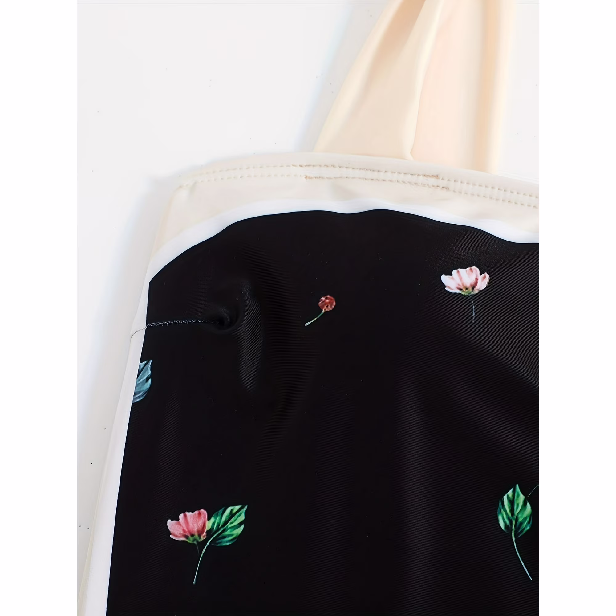 Women's One Piece Swimsuit with Cover up Beach Skirt Sarong