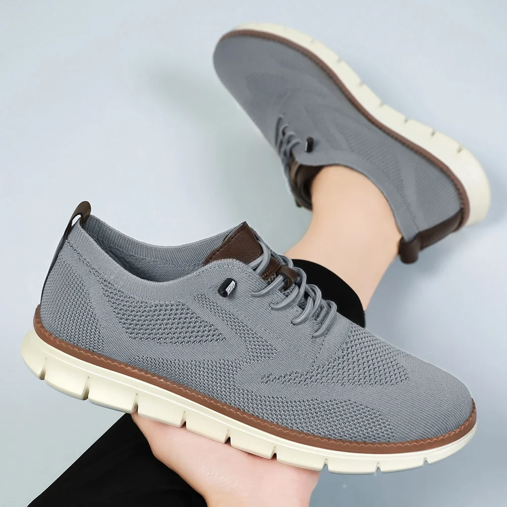  Men's Lightweight Breathable Slip-On Loafers 