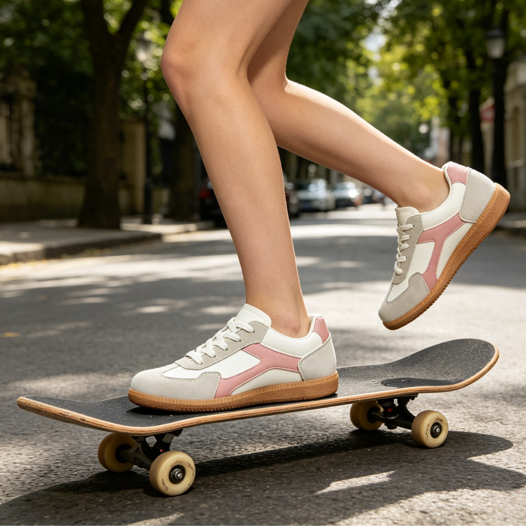 Breathable Lightweight Retro Fashion Sneakers for Women