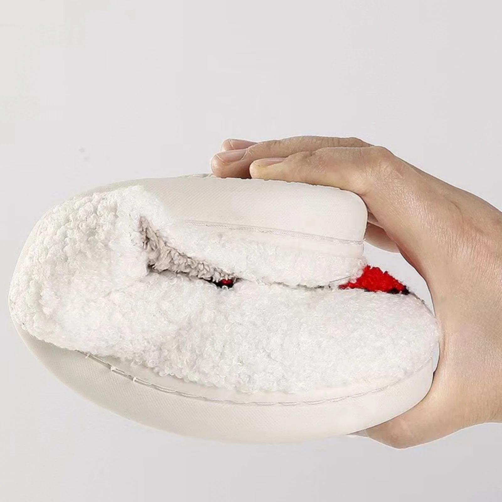  Christmas Reindeer Slippers  Plush Warm