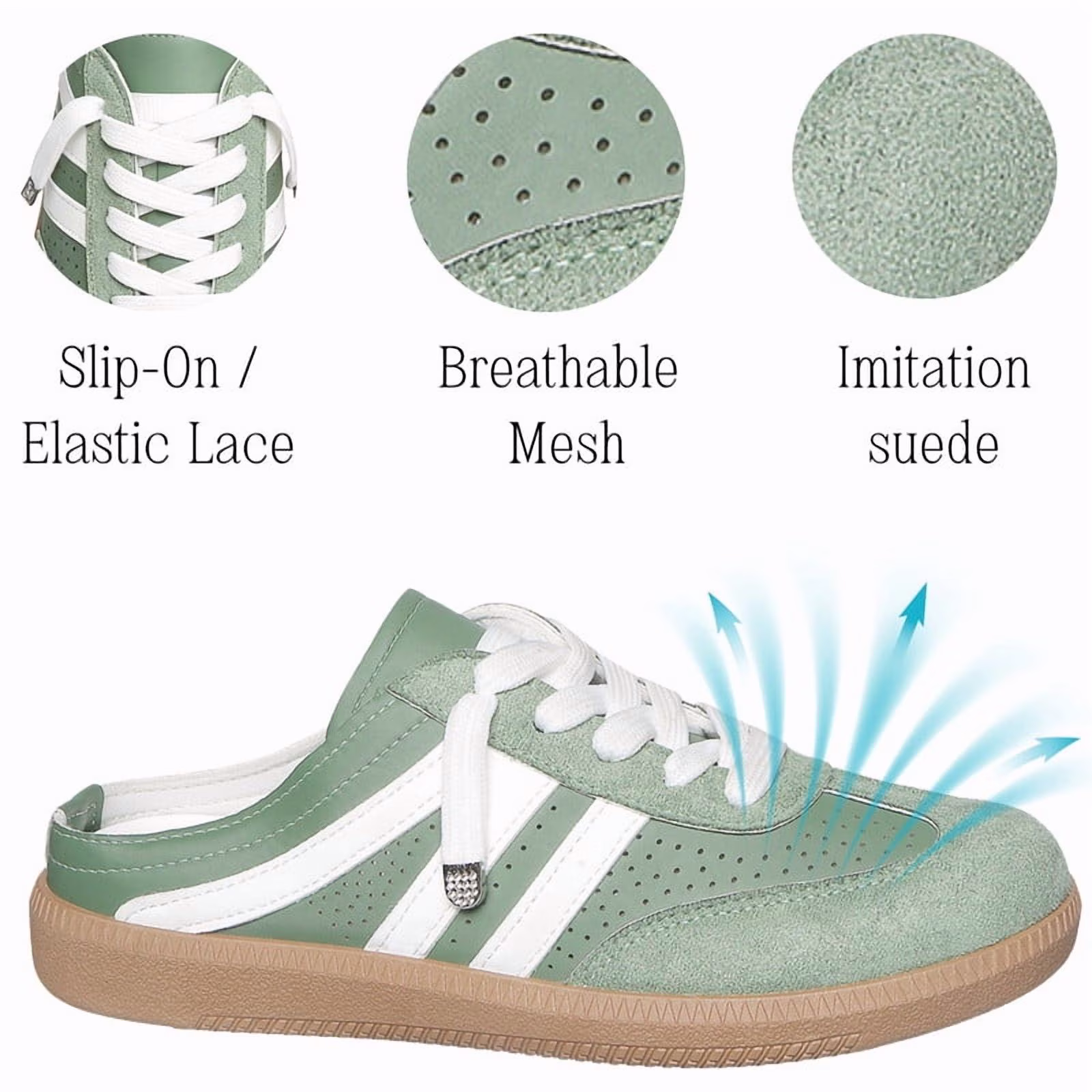 Women's Casual Slip-On Stylish Retro Sneakers