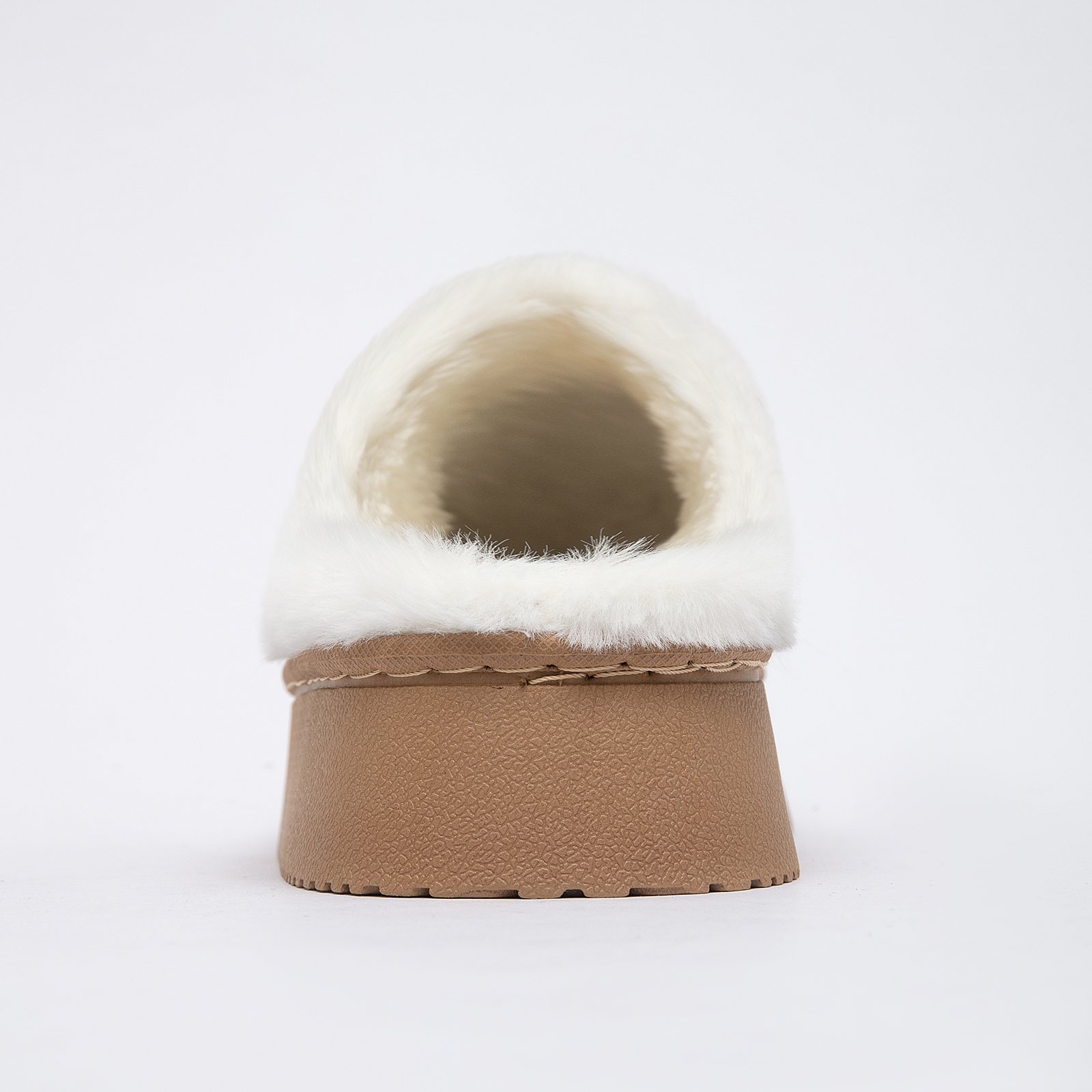 Cozy Platform Fuzzy Slippers Short Ankle Slippers