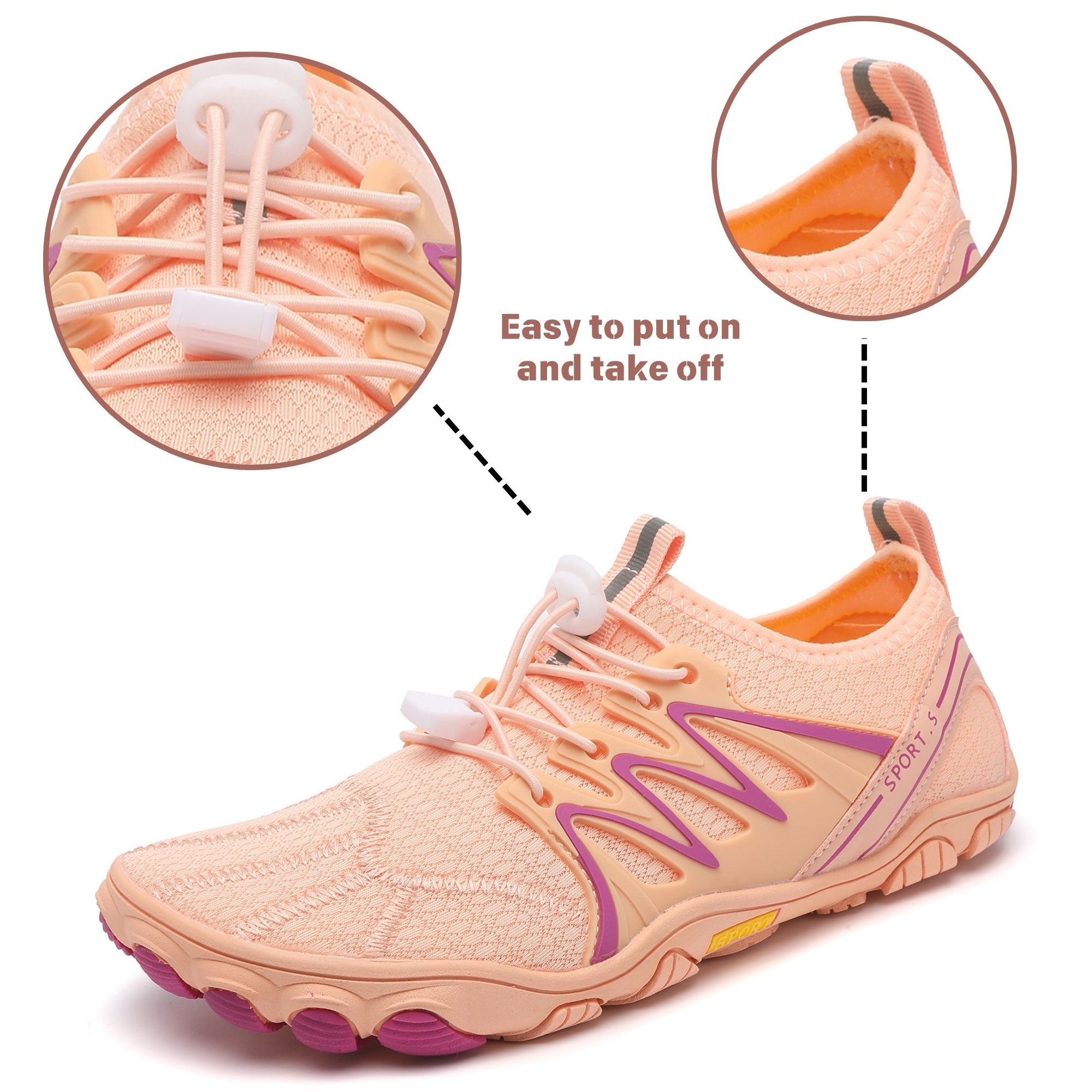 Barefoot Shoes for Women & Men Wide Toe Box Hiking Water Shoes